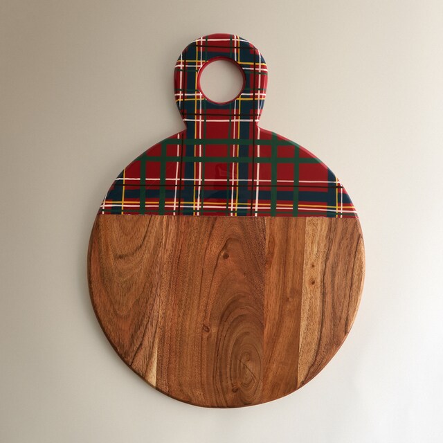 Imagem 0 de Tábua de Cortar Redonda Envernizada Tartã