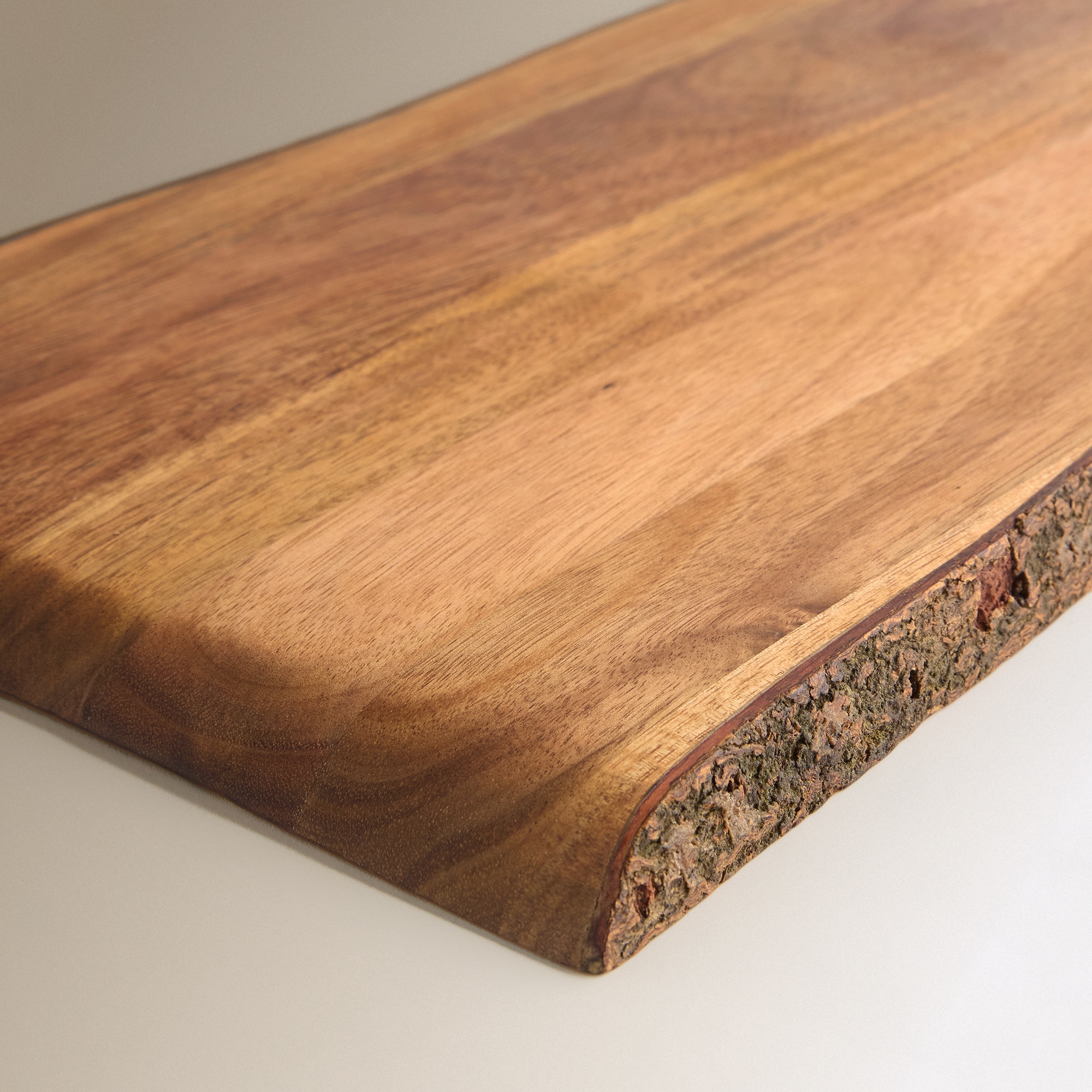 Tábua de Cortar com Cabo Acácia Natural-3