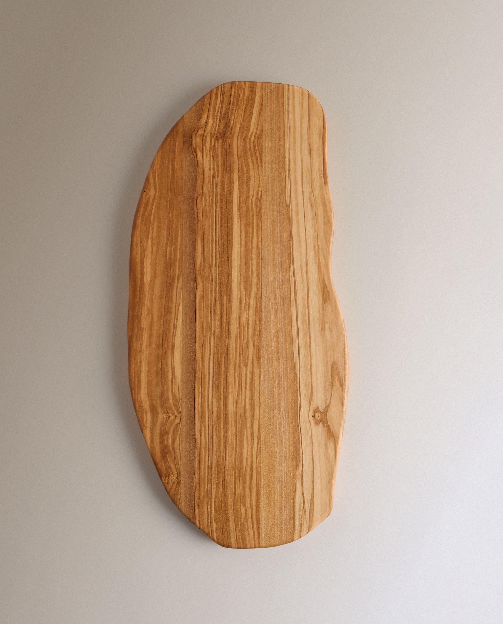 Tábua de Cortar Redonda Oliveira Natural-1