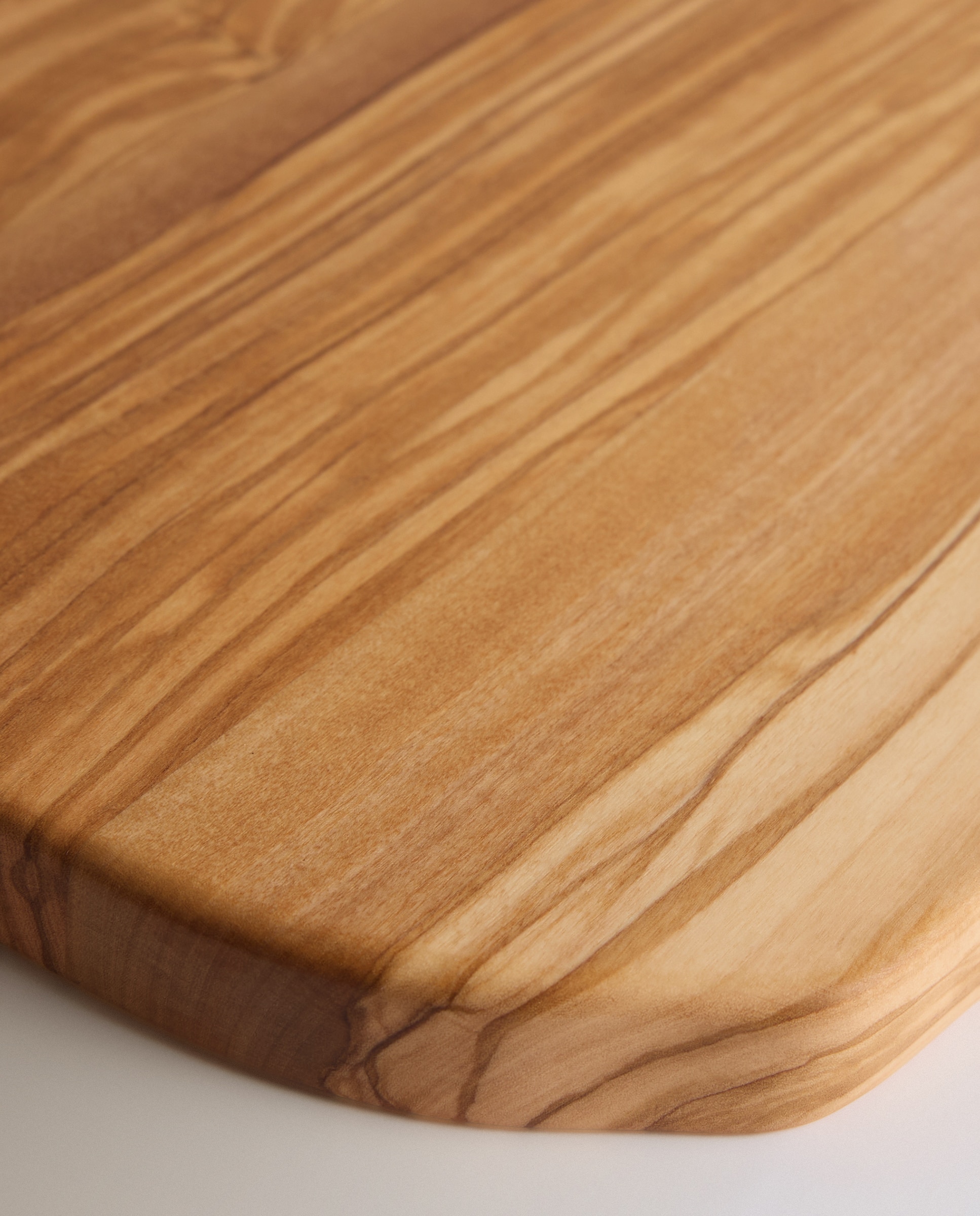 Tábua de Cortar Redonda Oliveira Natural-2