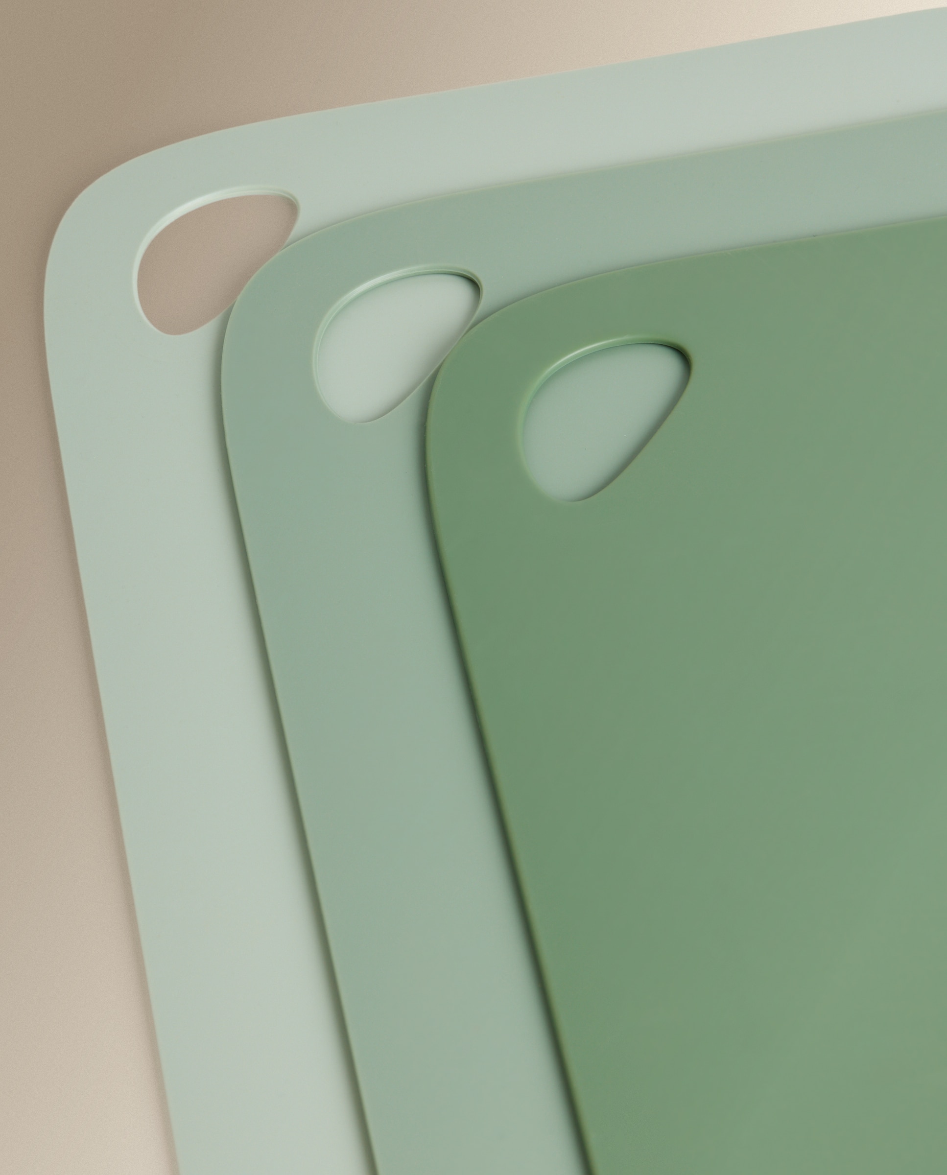 Set de 3 tablas de cortar flexibles - Verde Verde-5