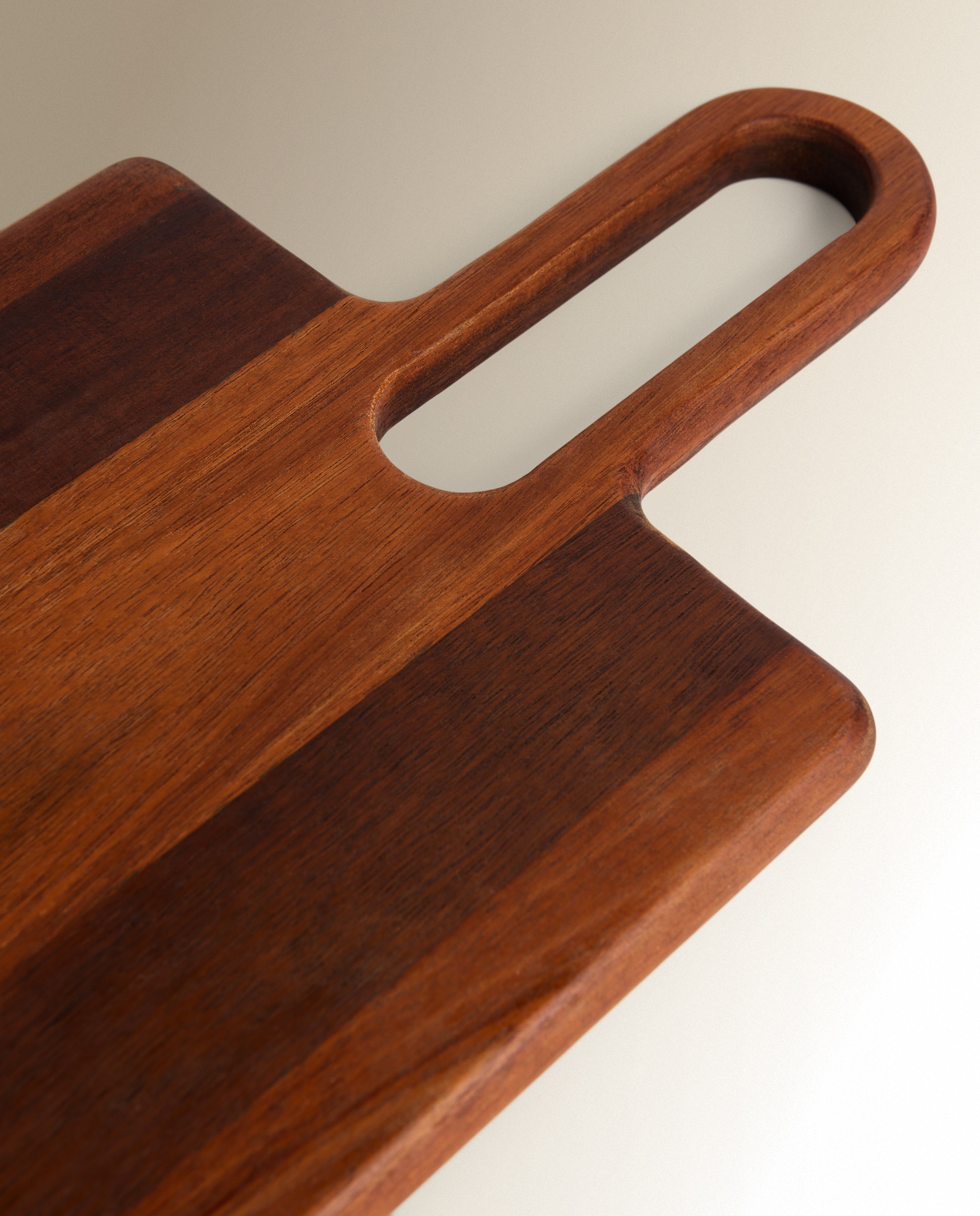 Tabla de cortar de madera Contemporáneo - Natural Natural-2