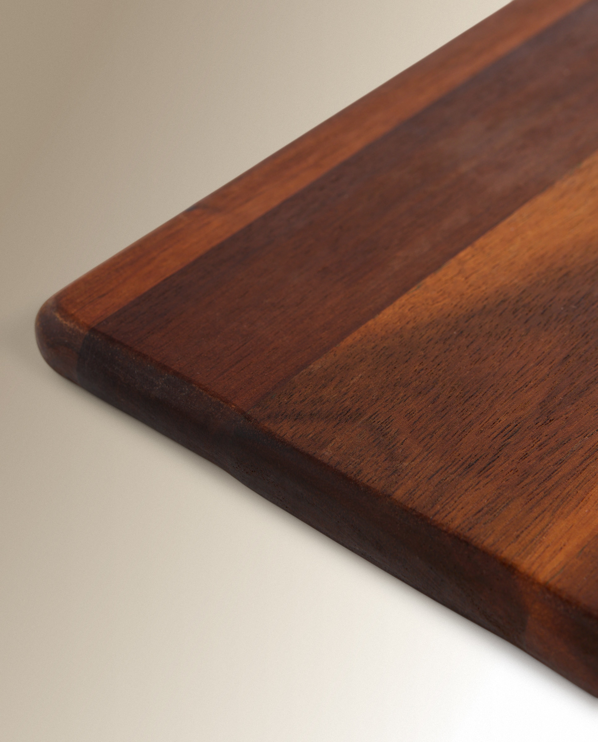Tabla de cortar de madera Contemporáneo - Natural Natural-3
