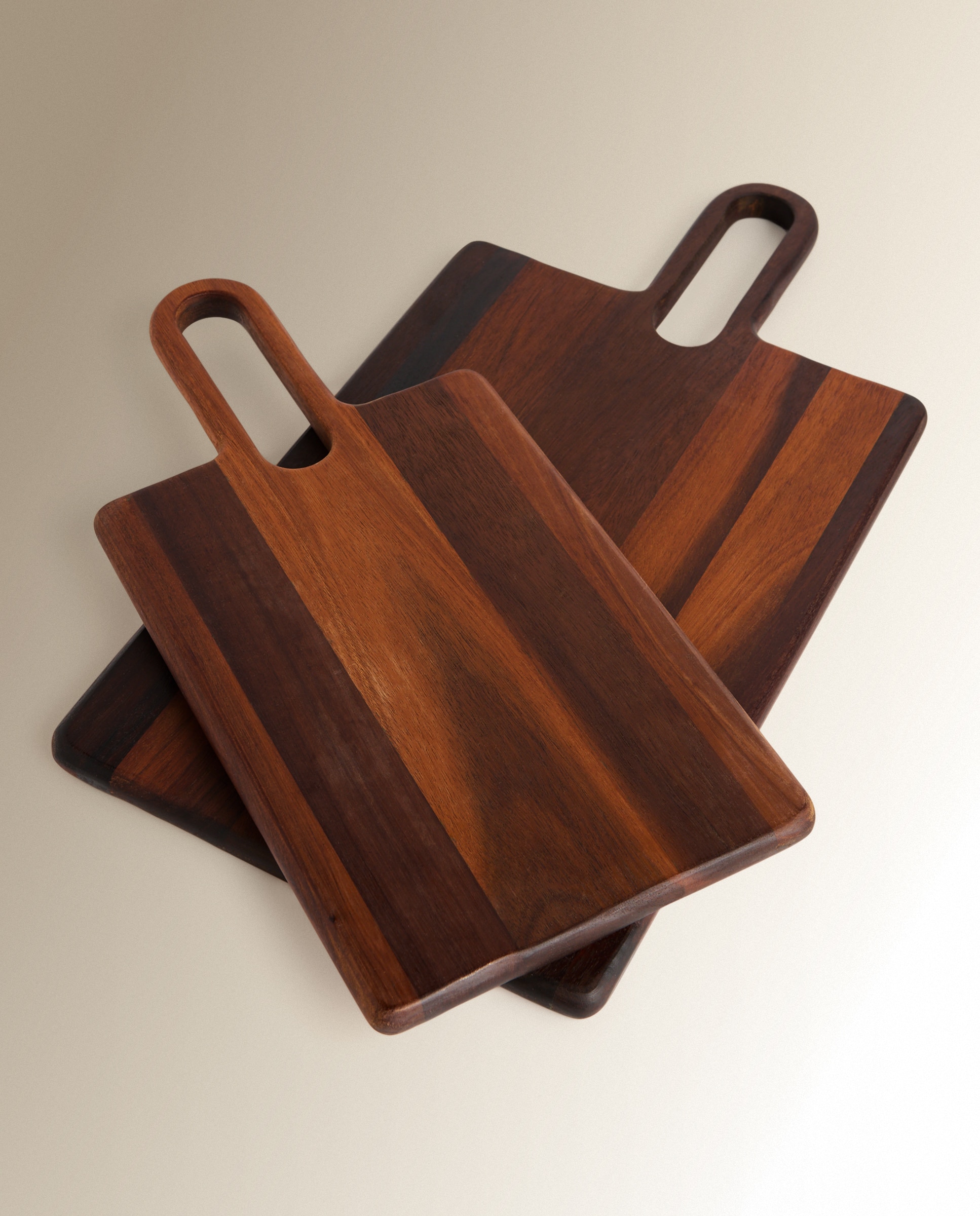 Tabla de cortar de madera Contemporáneo - Natural Natural-4