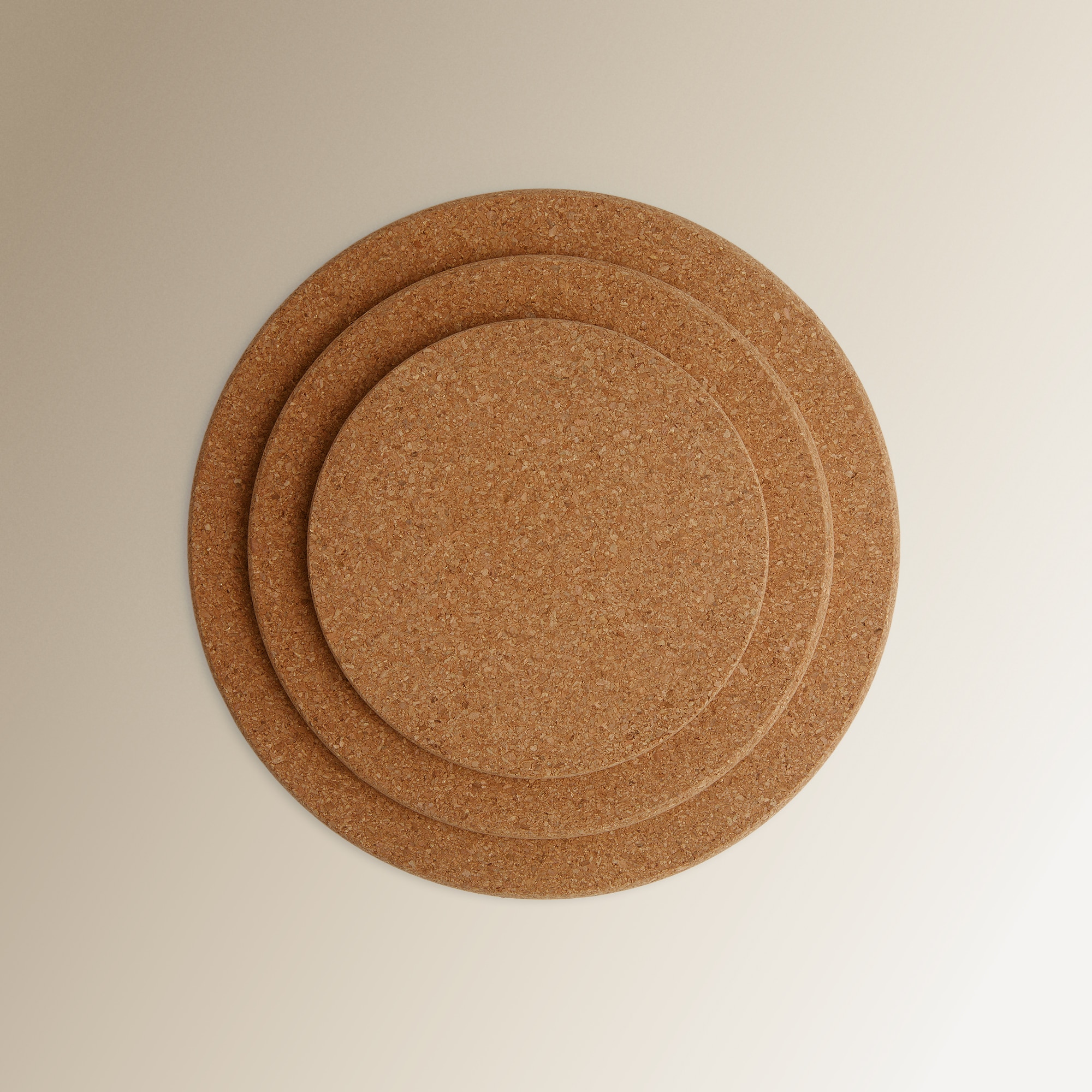 Imagen 0 de Set 3 salvamanteles redondos de corcho El Corte Inglés