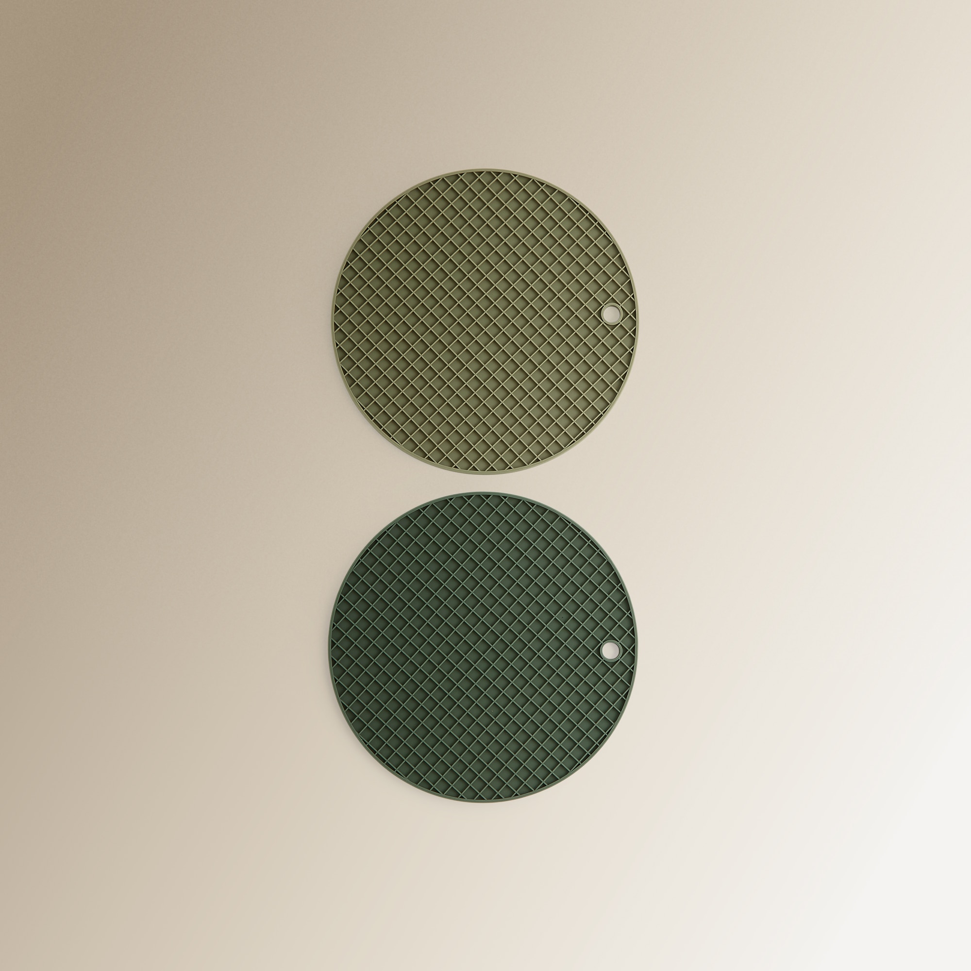 Conjunto de 2 bases de silicone El Corte Inglés Multicolor-1