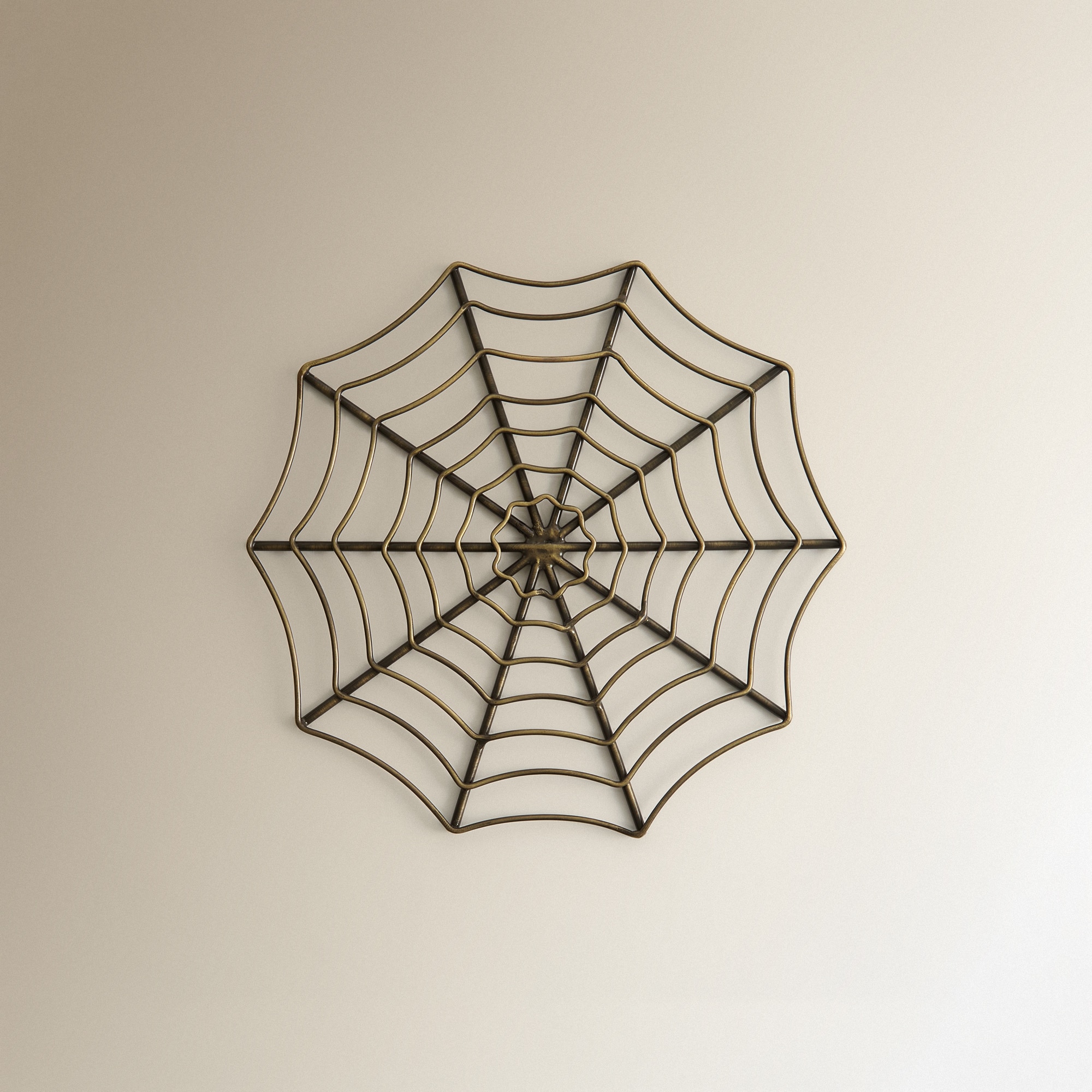 Base Aranha Halloween Dourado-1