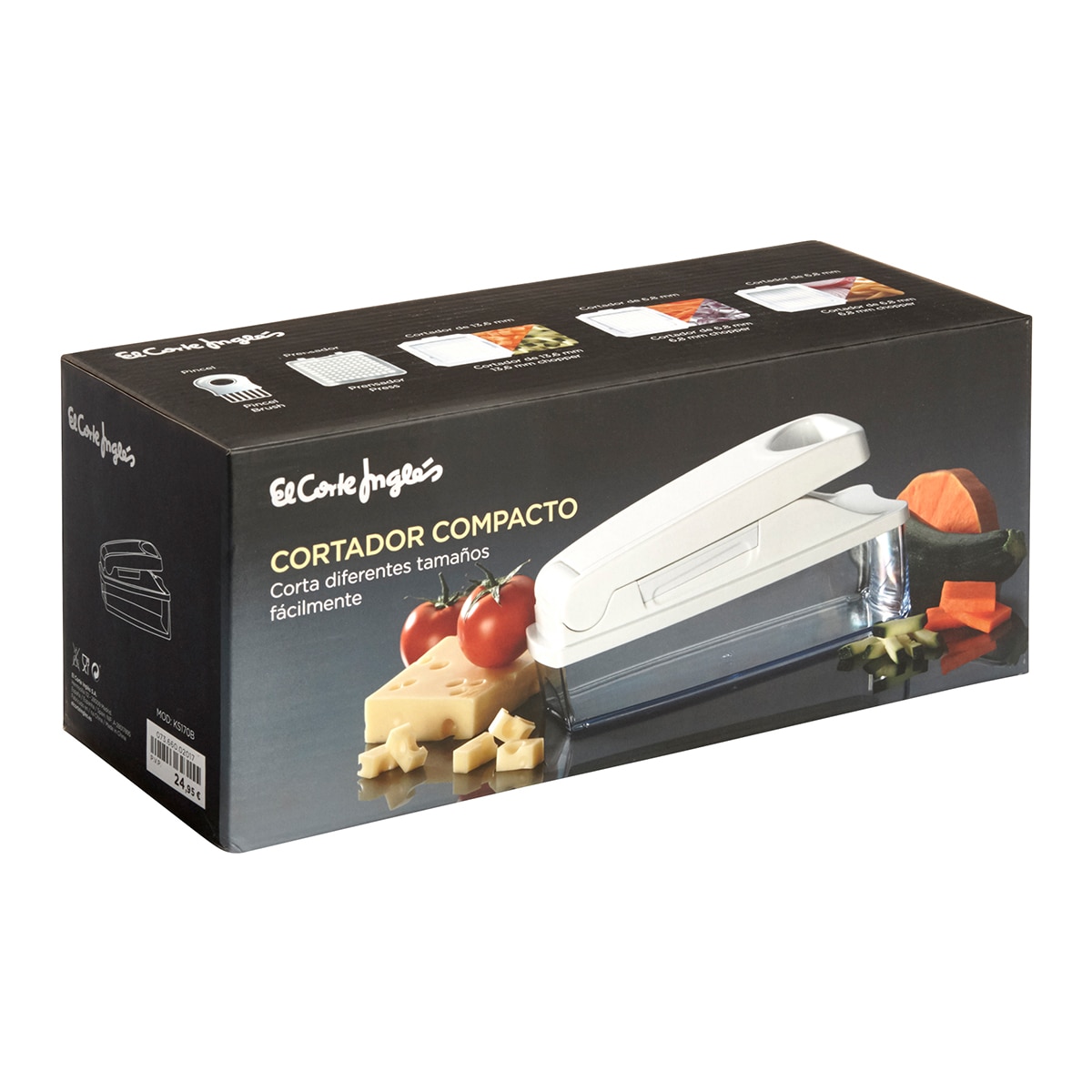 Cortador multiusos El Corte Inglés Blanco-2