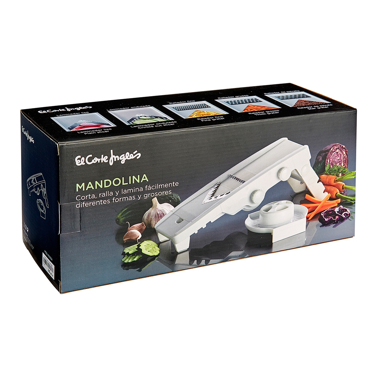 Mandolina El Corte Inglés Blanco-2