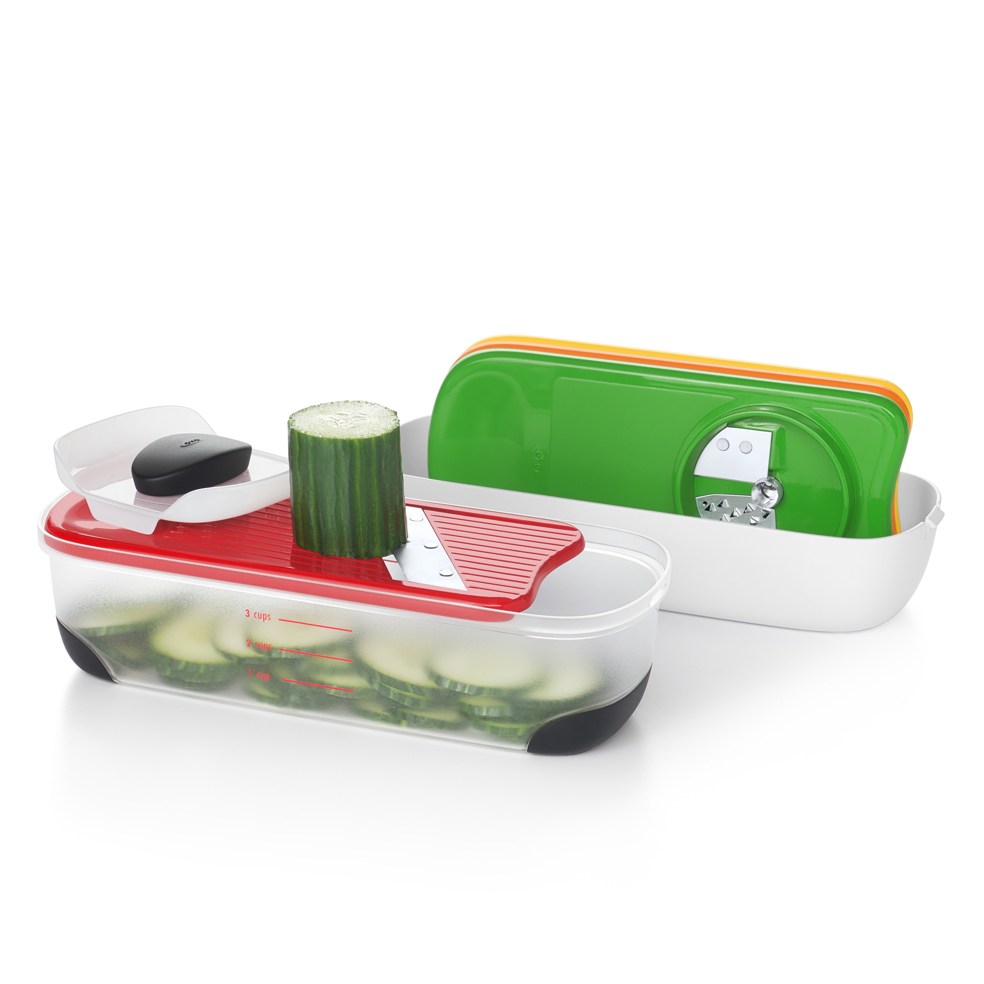 Conjunto de ralador com Recipiente Good Grips Multicolor-8