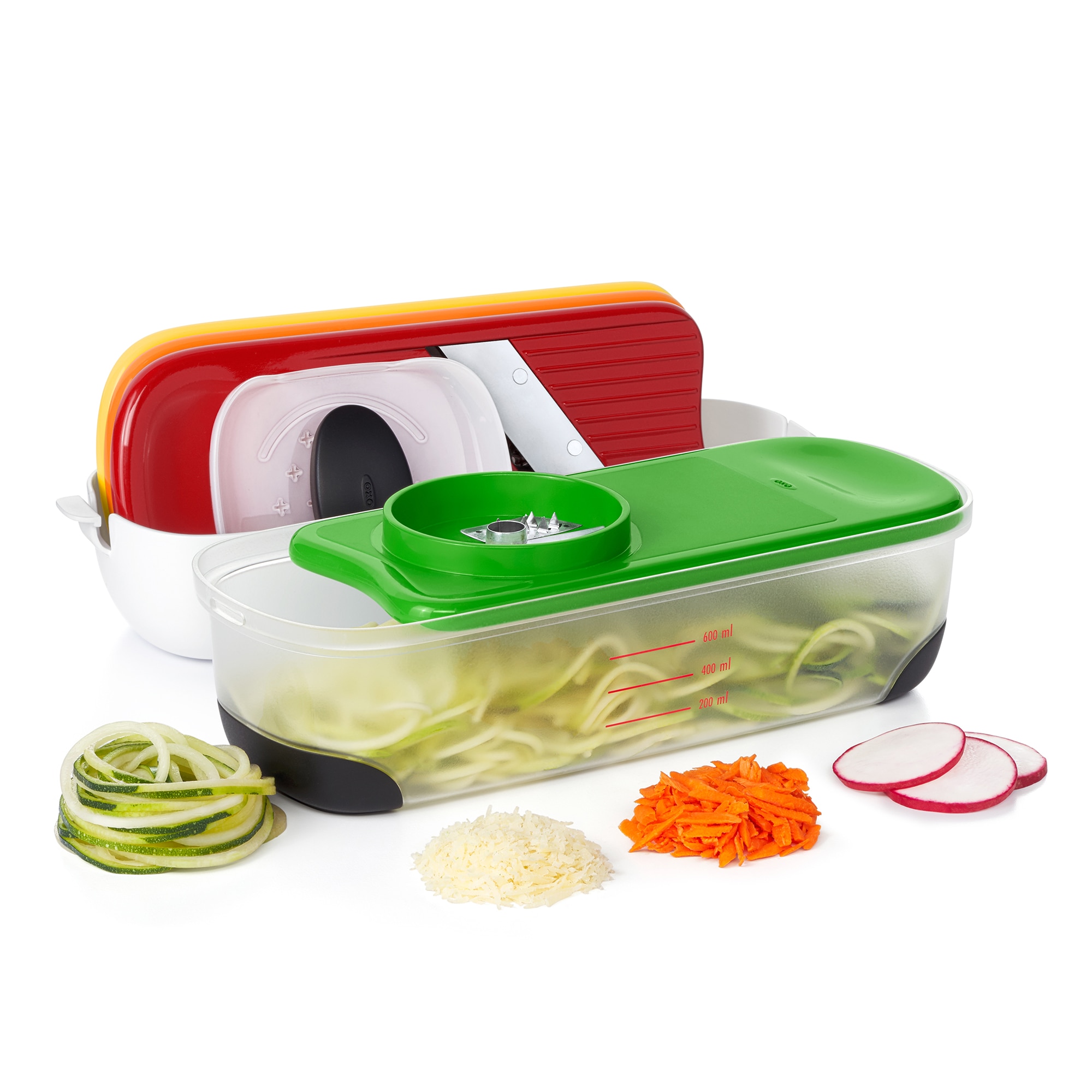 Conjunto de ralador com Recipiente Good Grips Multicolor-10