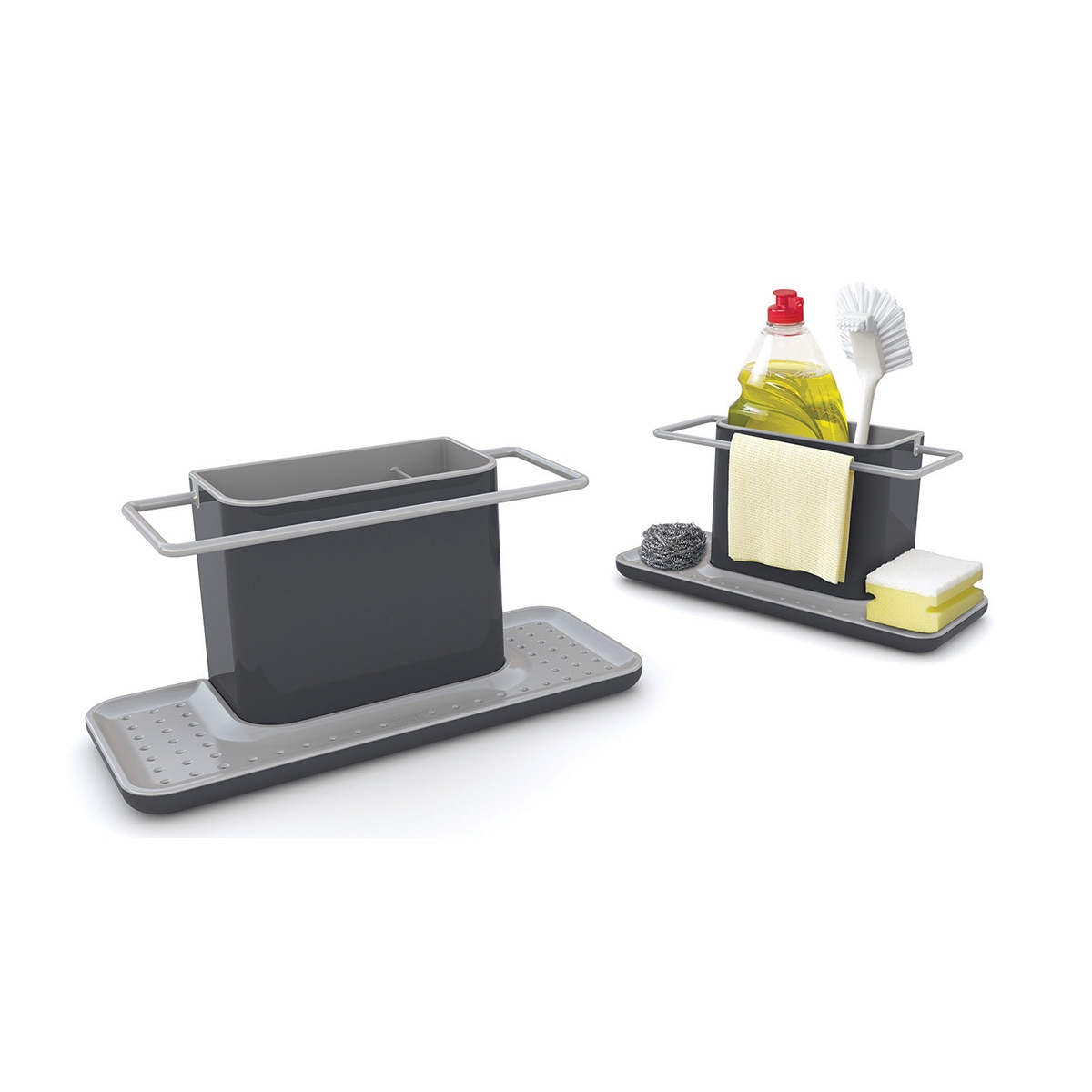 Porta estropajo Sink Caddy XL Joseph Joseph - Gris Gris-2