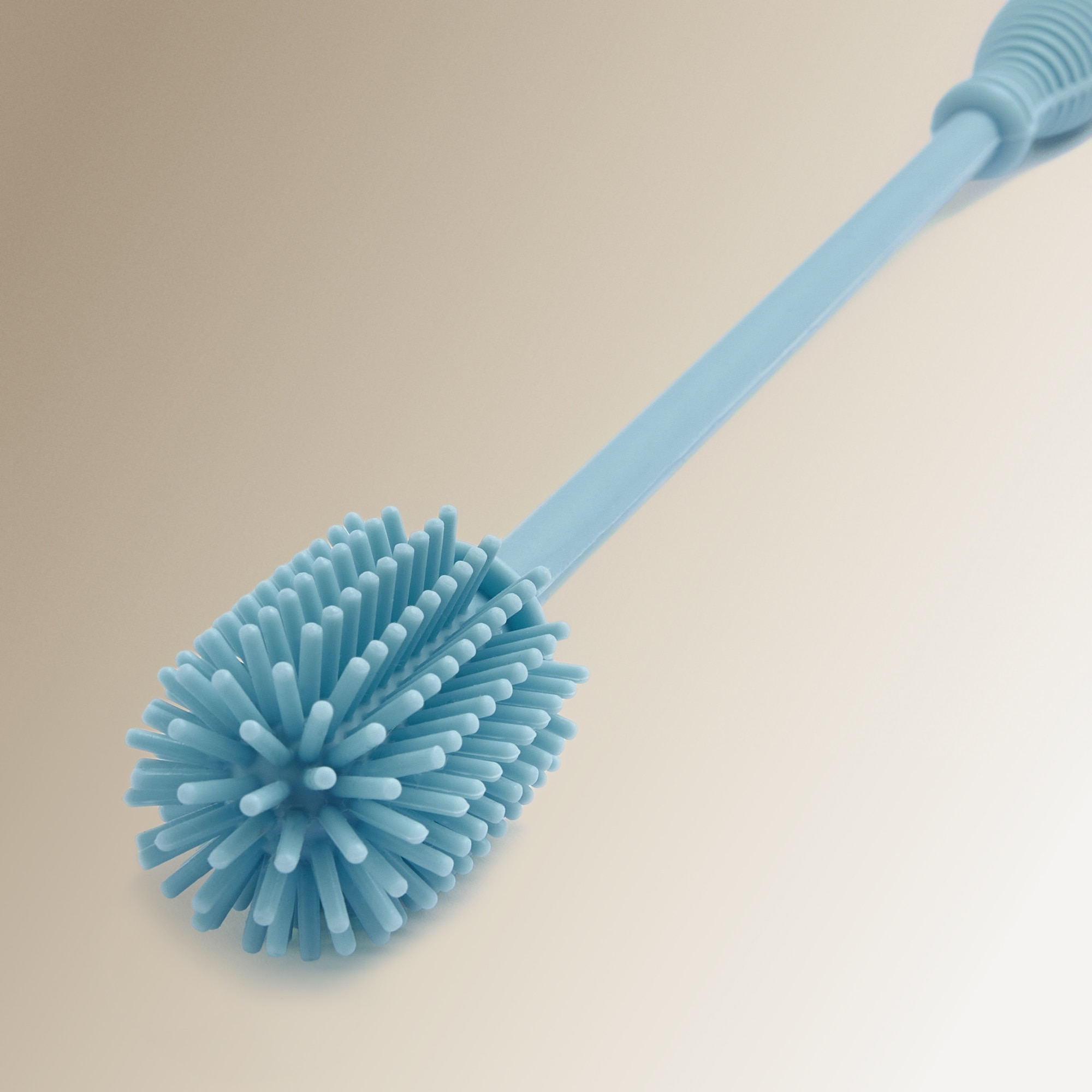 Escova de silicone para limpar garrafas Cinzento-2