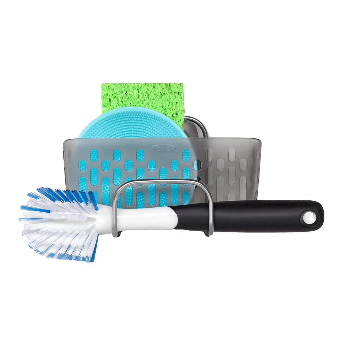 Suporte com ventosa para esfregão Good Grips Aço-2