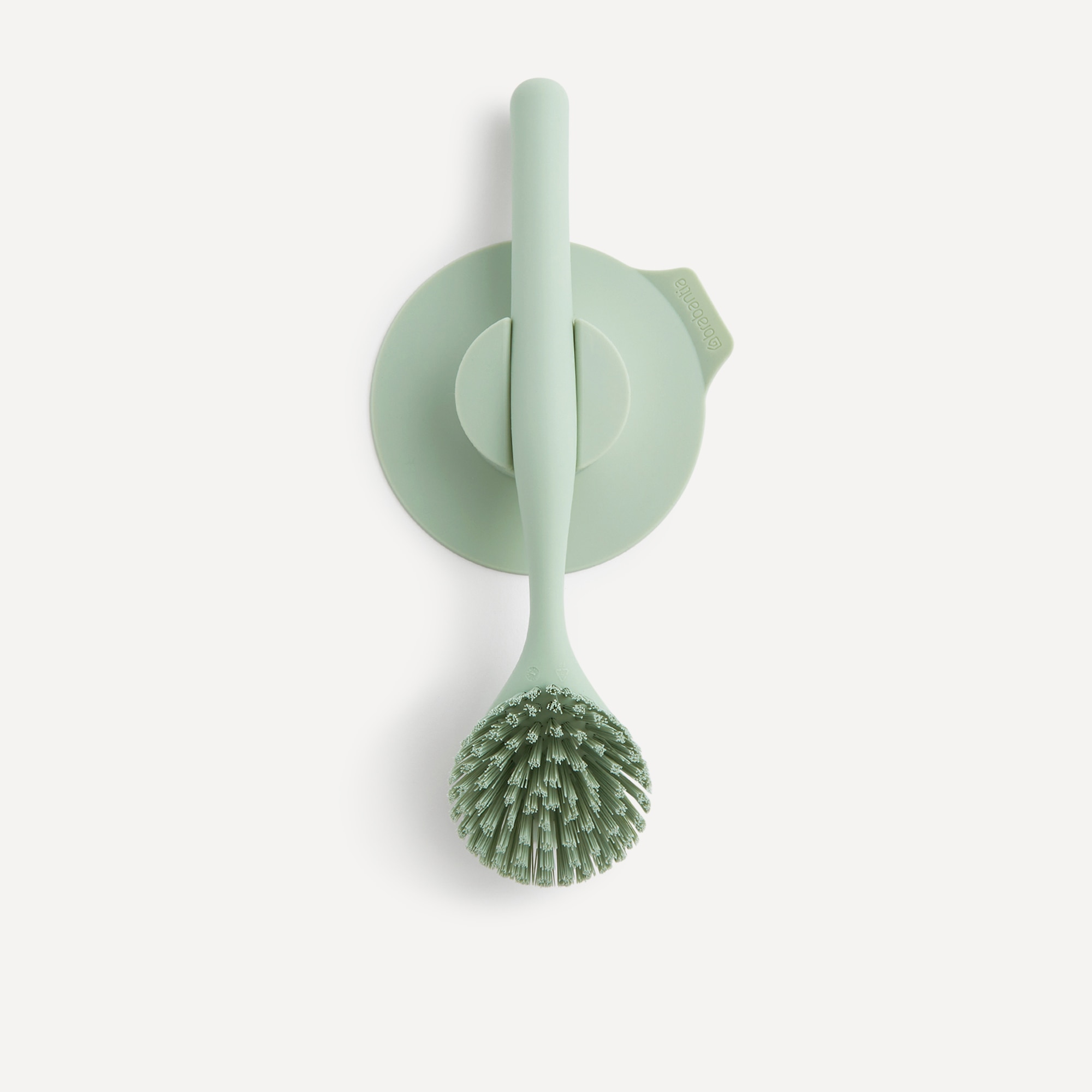 Escova para lavar pratos com suporte de ventosa Sink Side Brabantia Esmeralda-1