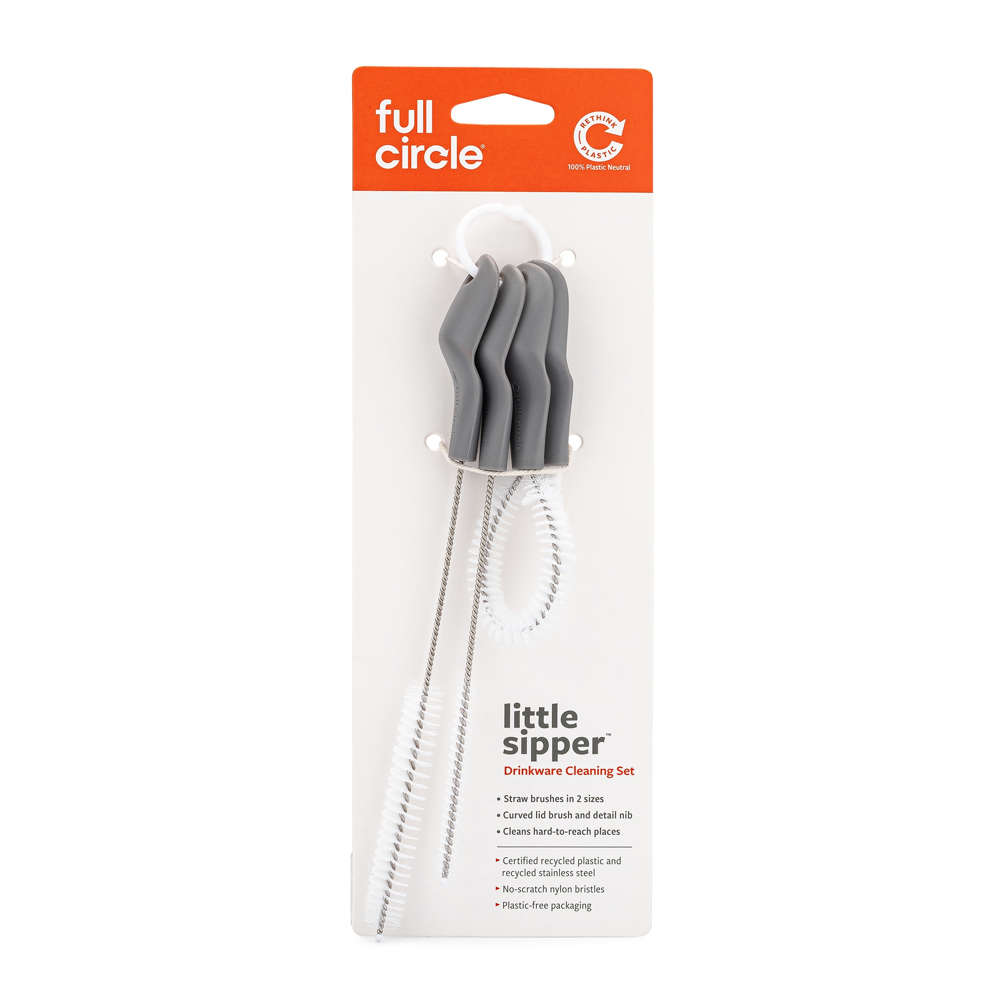 Conjunto de Limpeza The Little Sipper Cinzento-5