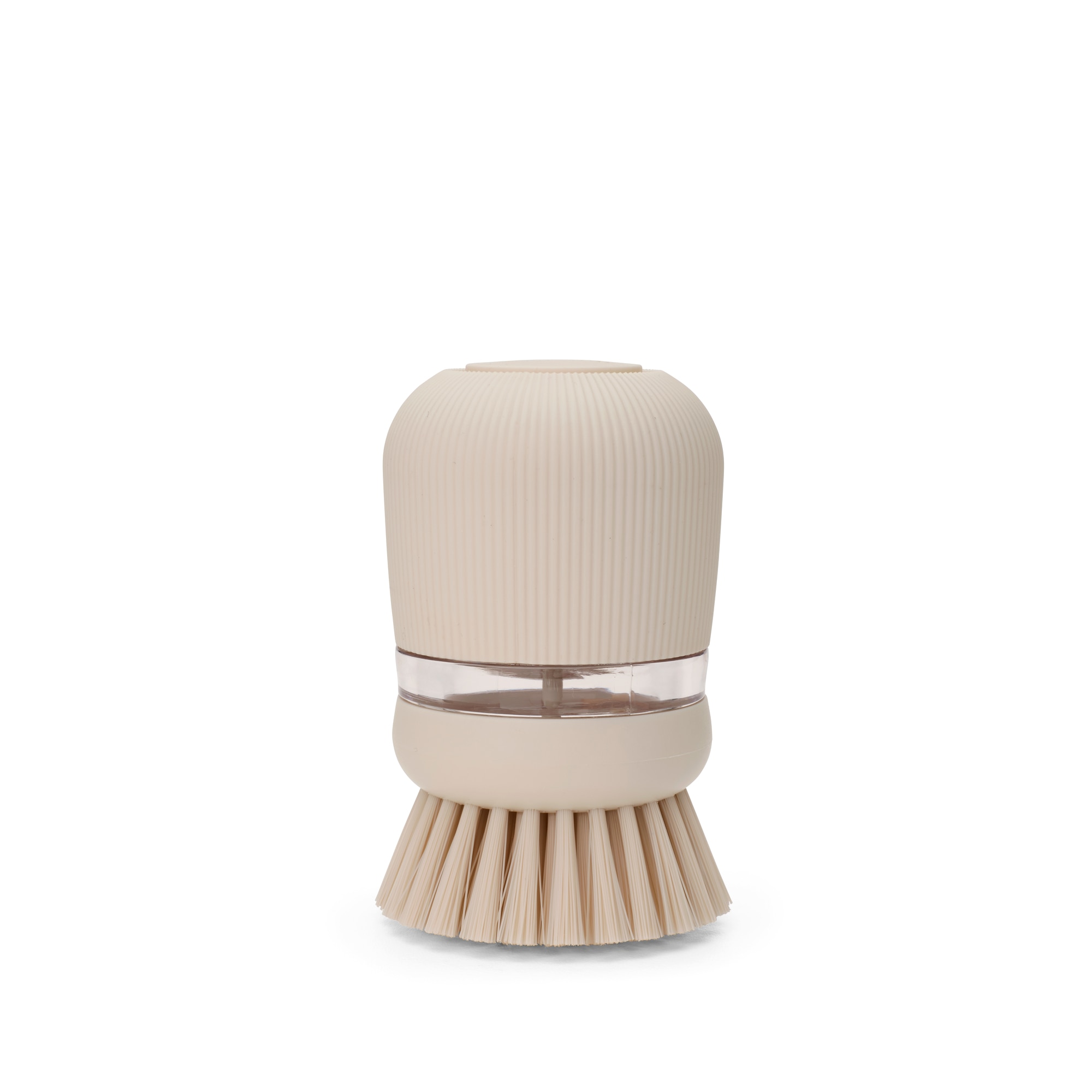 Escova para Loiça com Dispensador de Sabão SinkSide Bege-3