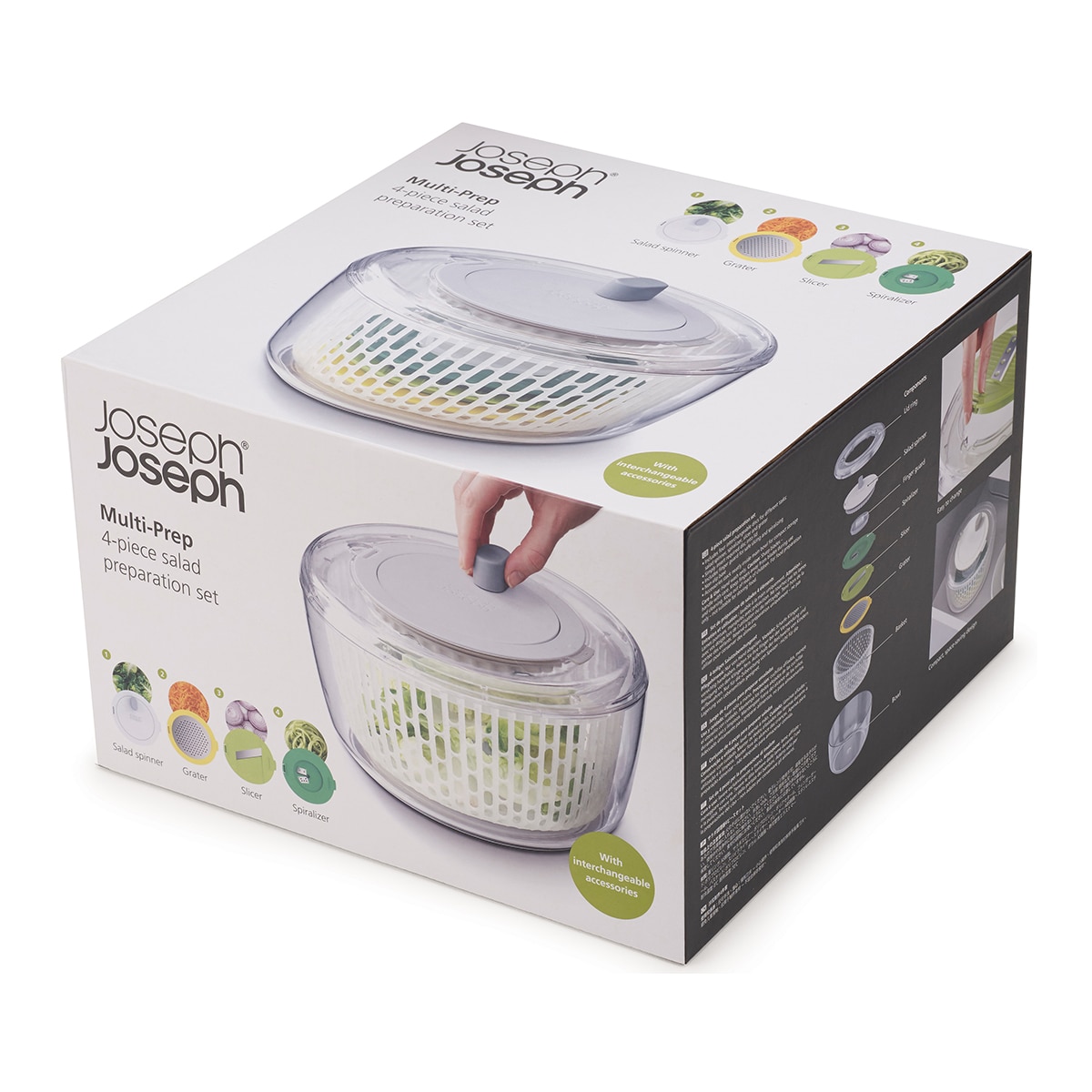 Centrifugadora de saladas Multi-Prep™ Transparente-26