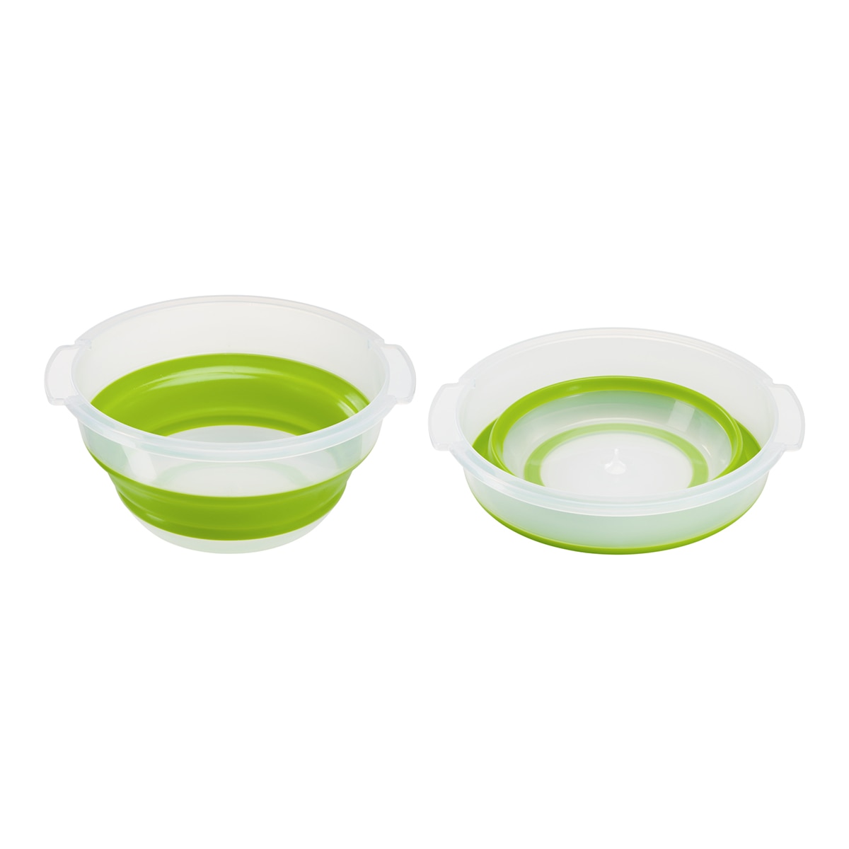 Centrifugadora de salada dobrável Verde-4