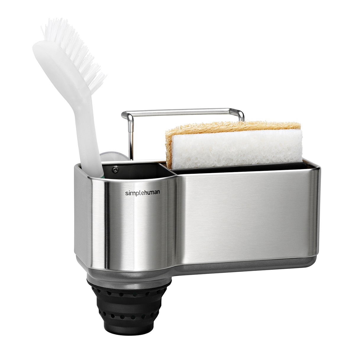 Porta-esfregões para lava-loiças Simplehuman Aço-3