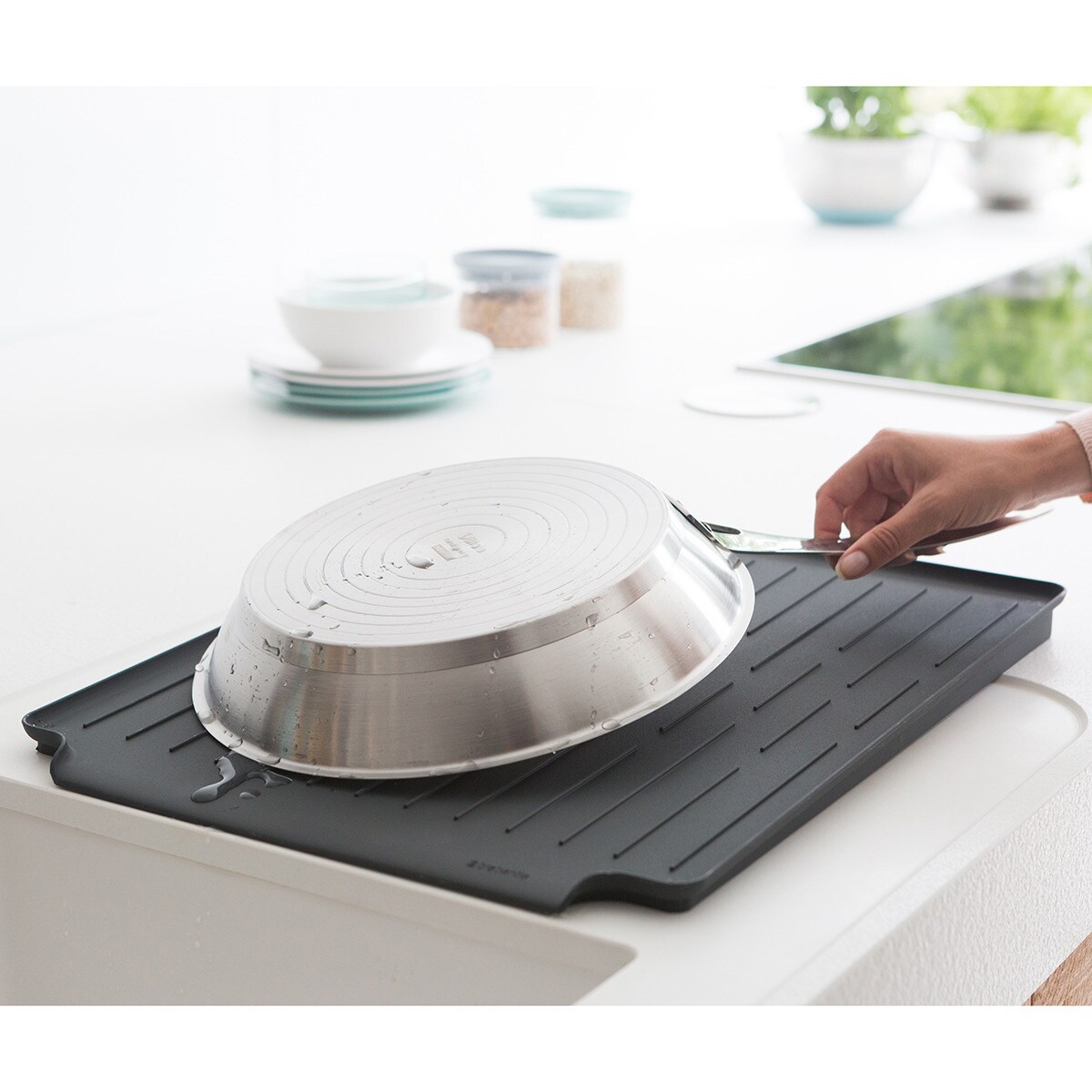 Escorredor Sink Side Brabantia Cinzento-escuro-2