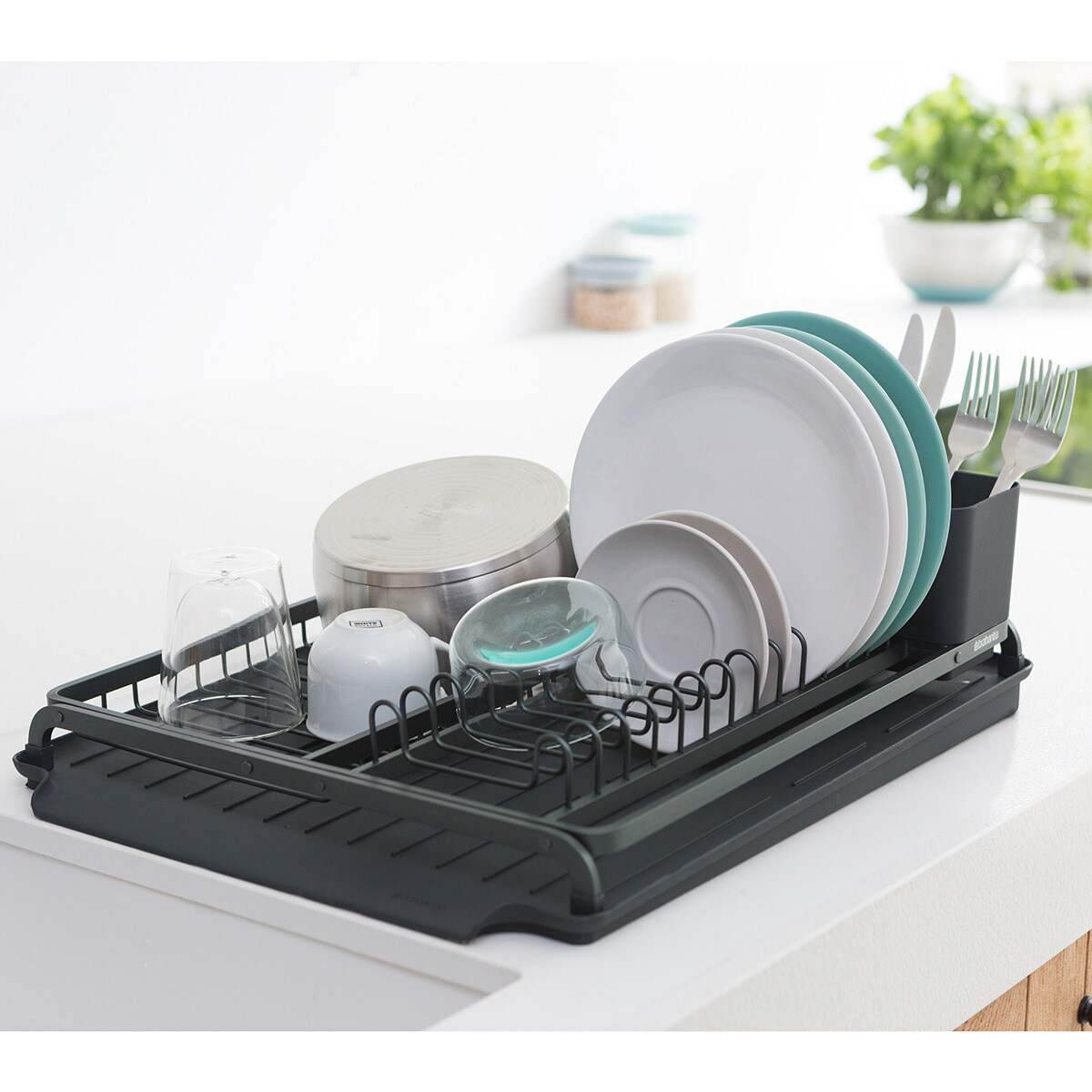 Escorredor Sink Side Brabantia Cinzento-escuro-3