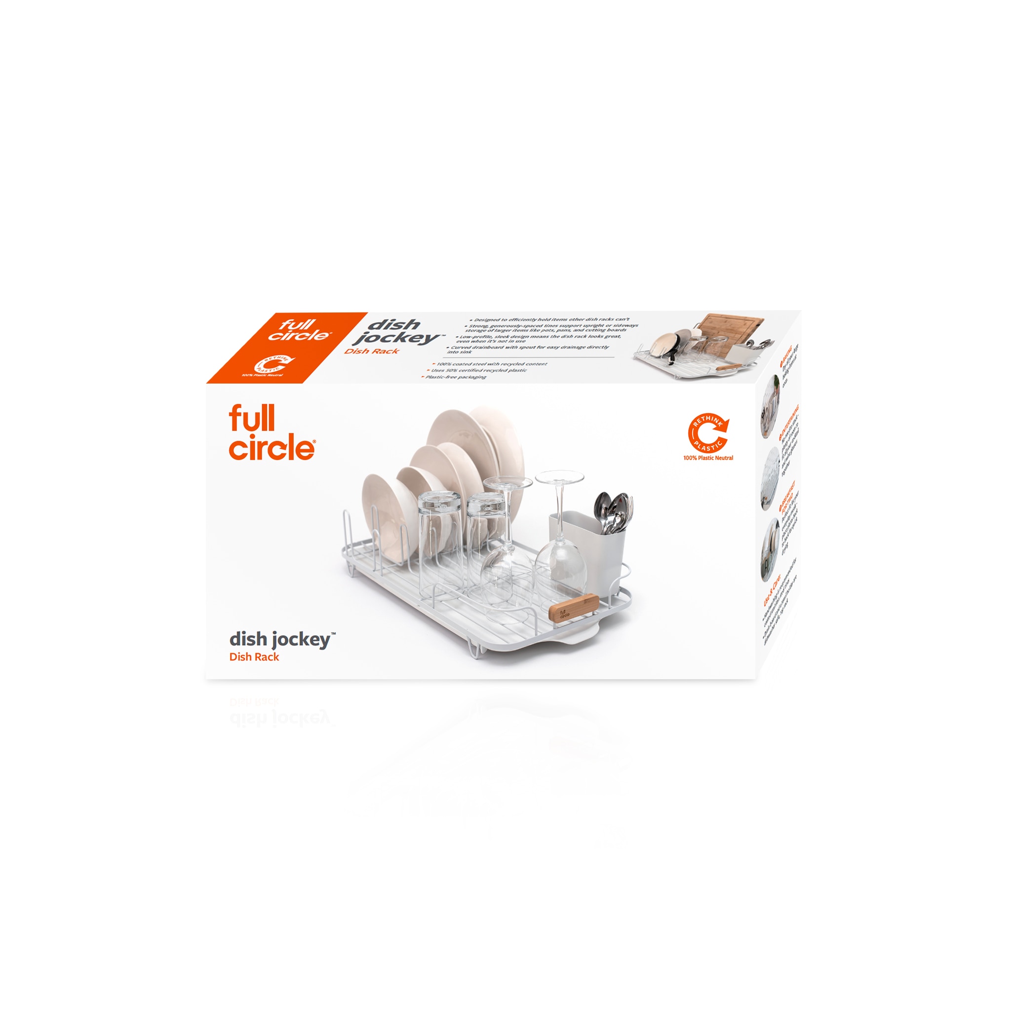 Escorredor de Pratos Disch Jockey Branco-27