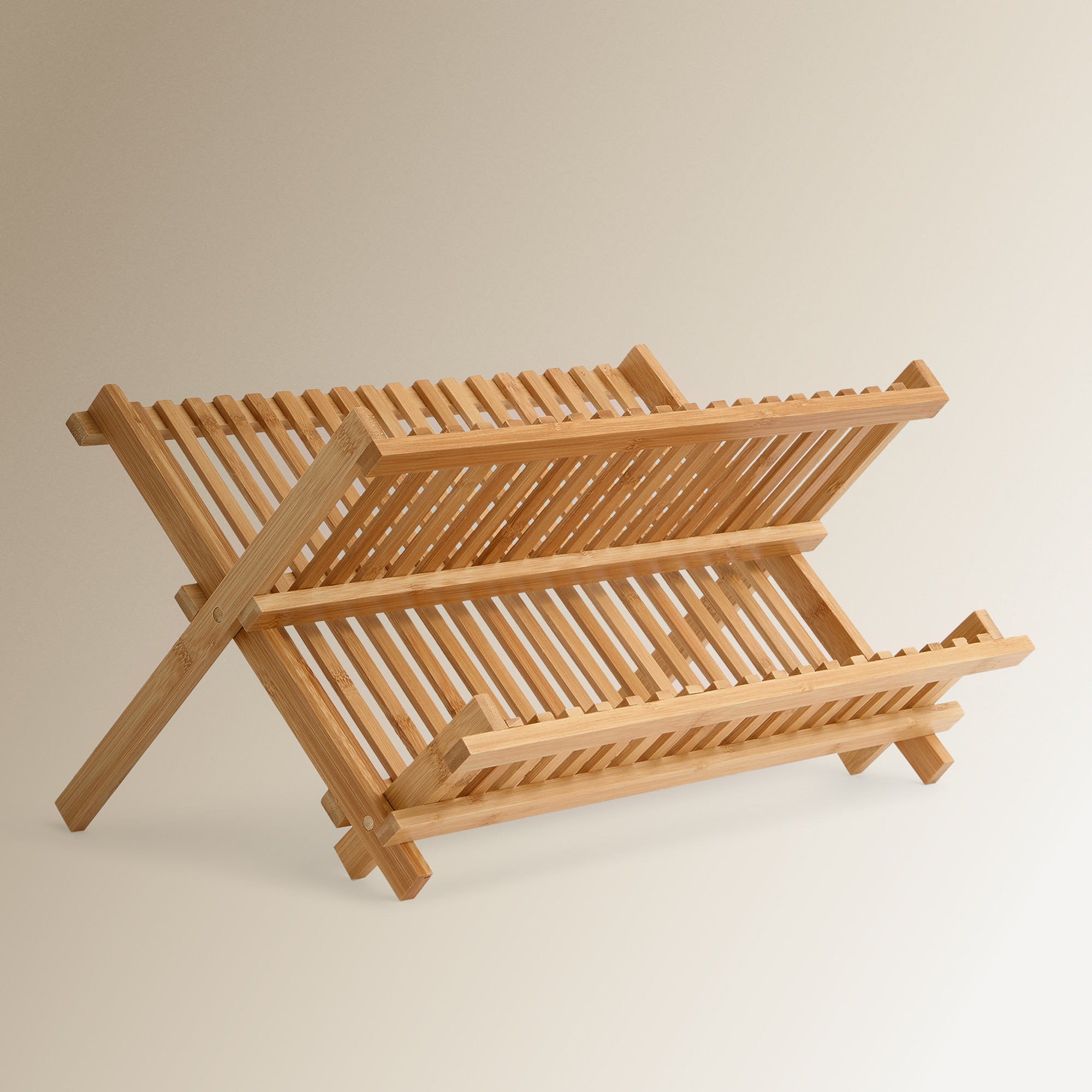 Escorredor de Loiça de Bambú Natural-1