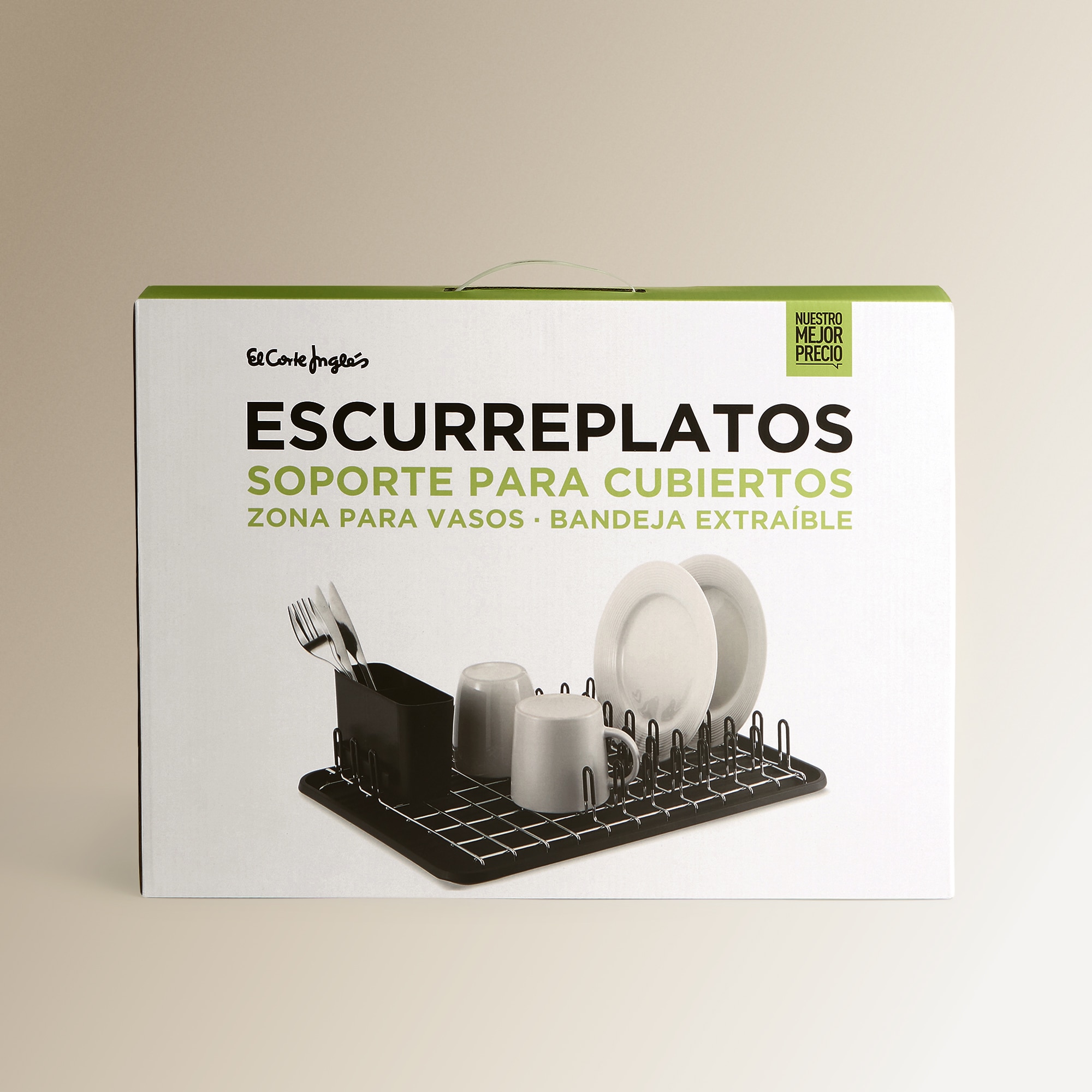 Escurreplatos Nuestro Mejor Precio - El Corte Inglés Negro-4