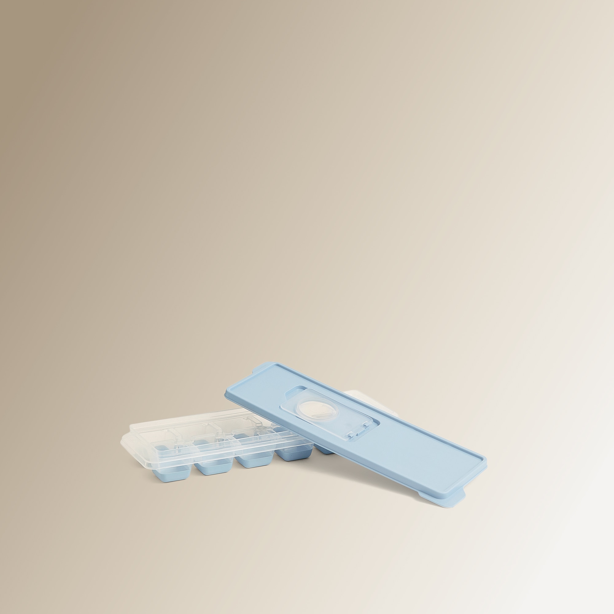 Molde de Cubos de Gelo com Tampa Azul-2