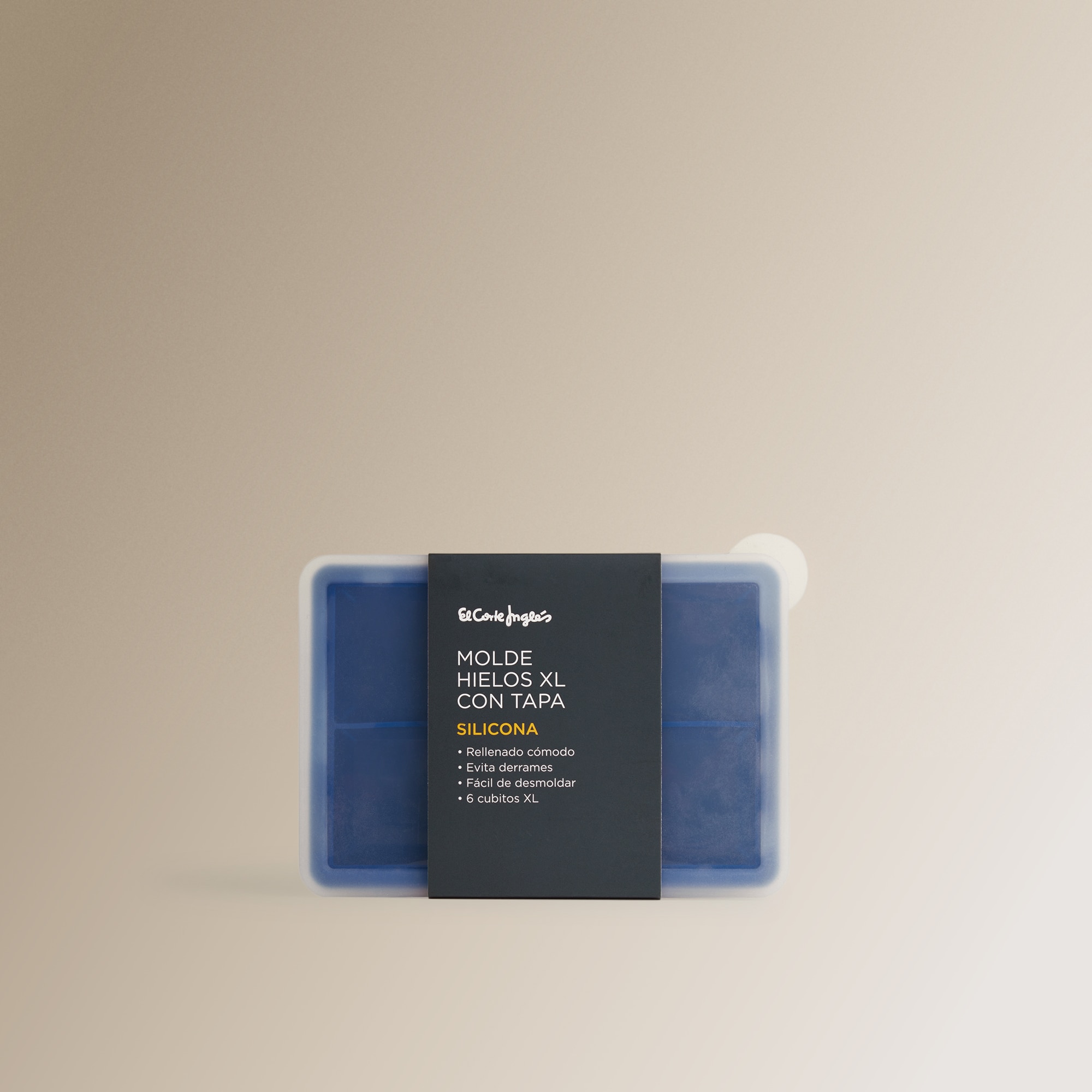 Forma para cubos de gelo de silicone Azul-escuro-4