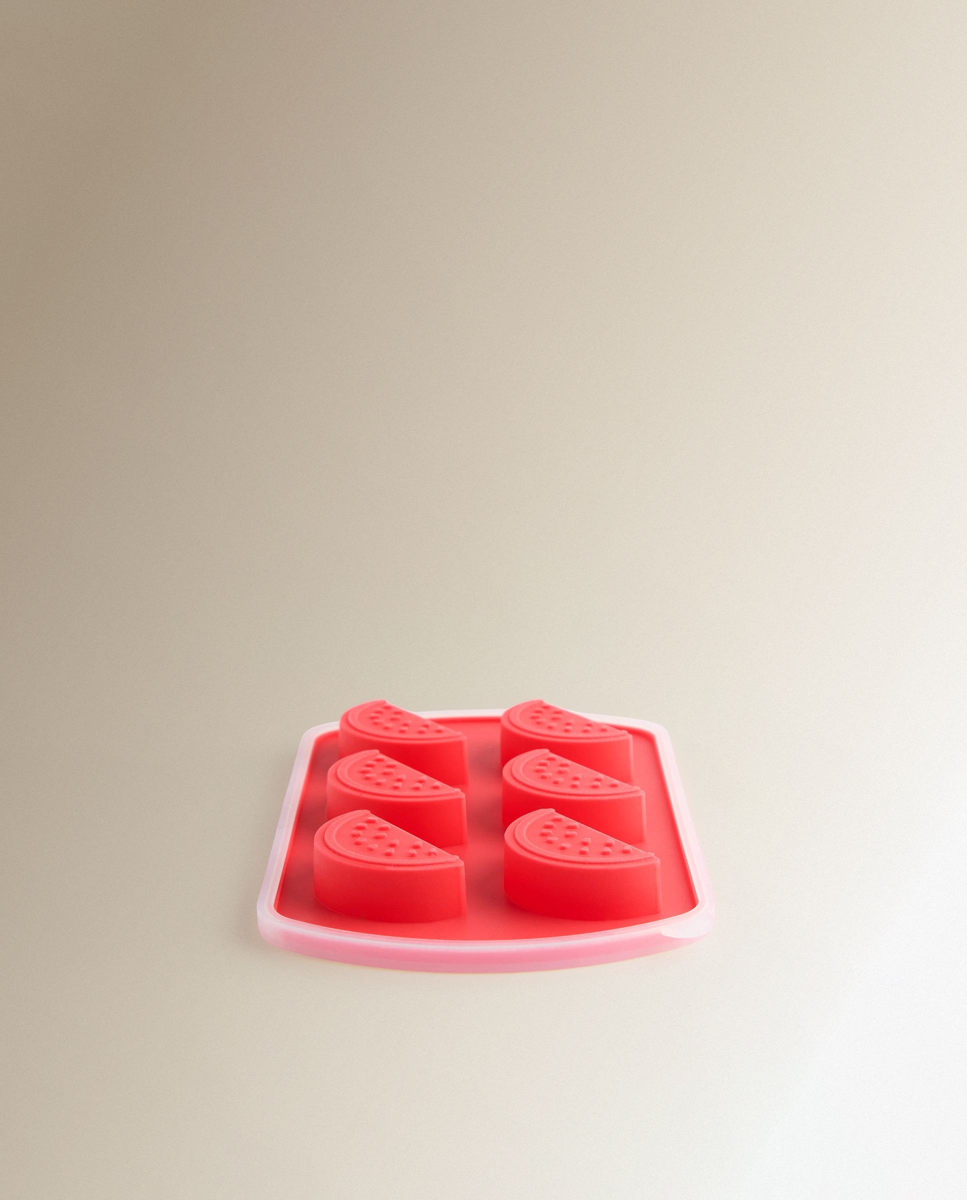 Conjunto de 2 Moldes de Silicone para Gelo Sumos de Fruta Multicolor-3