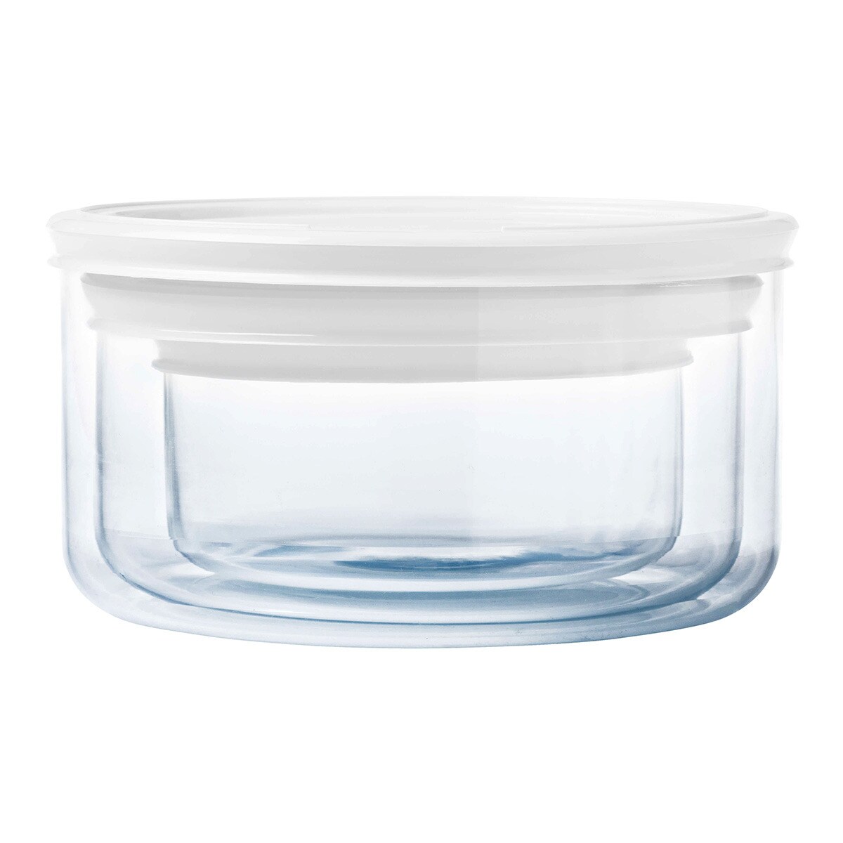 Hermético rectangular con tapa Cook & Freeze Pyrex Blanco-4