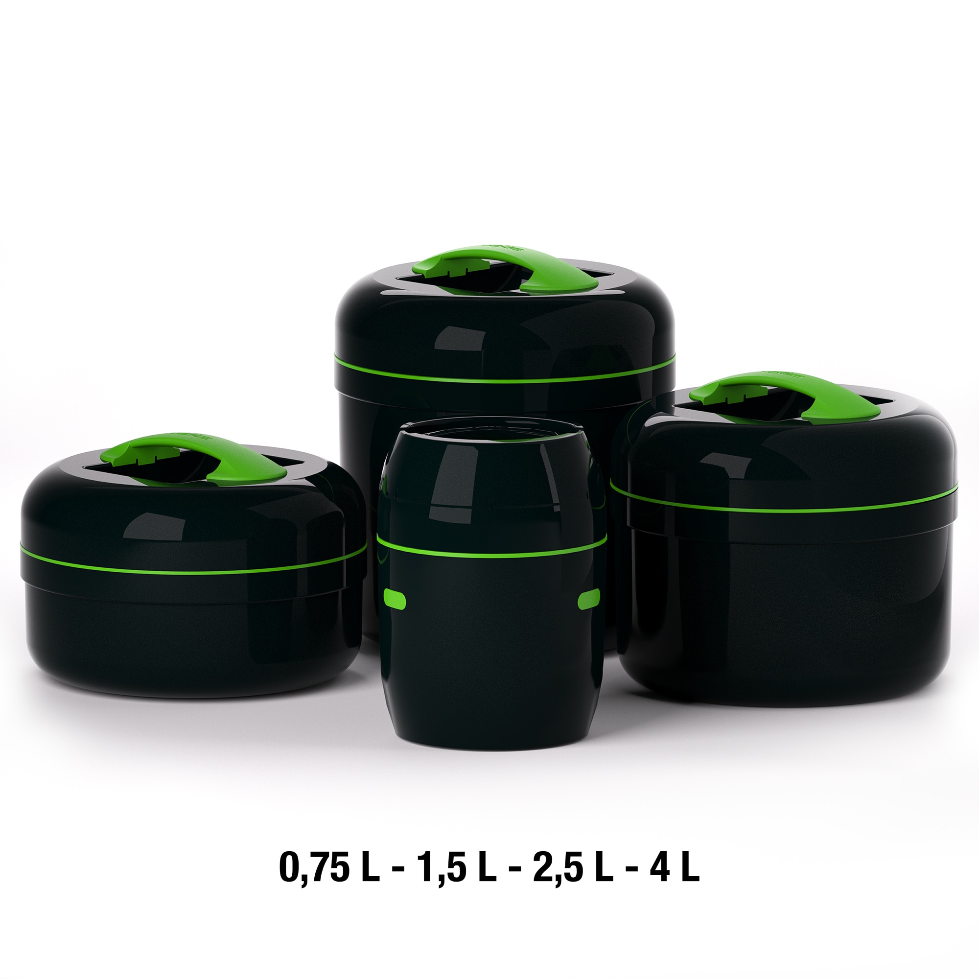 Lancheira Proterm Cinzento/Verde-5