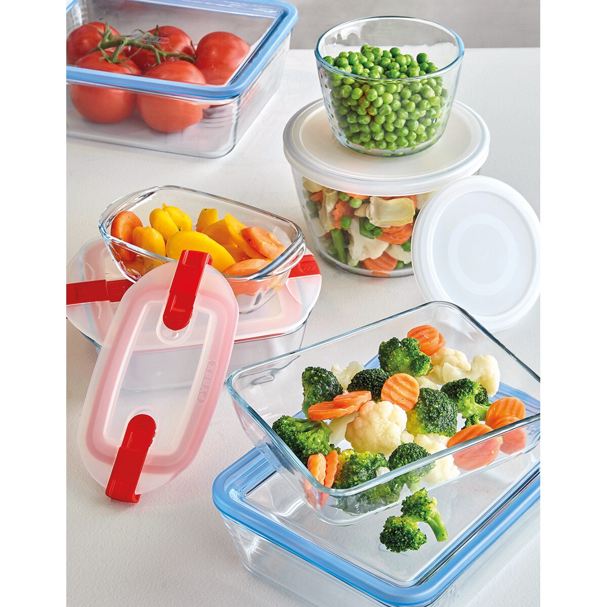 Recipiente com Tampa Cook & Heat Vermelho-7