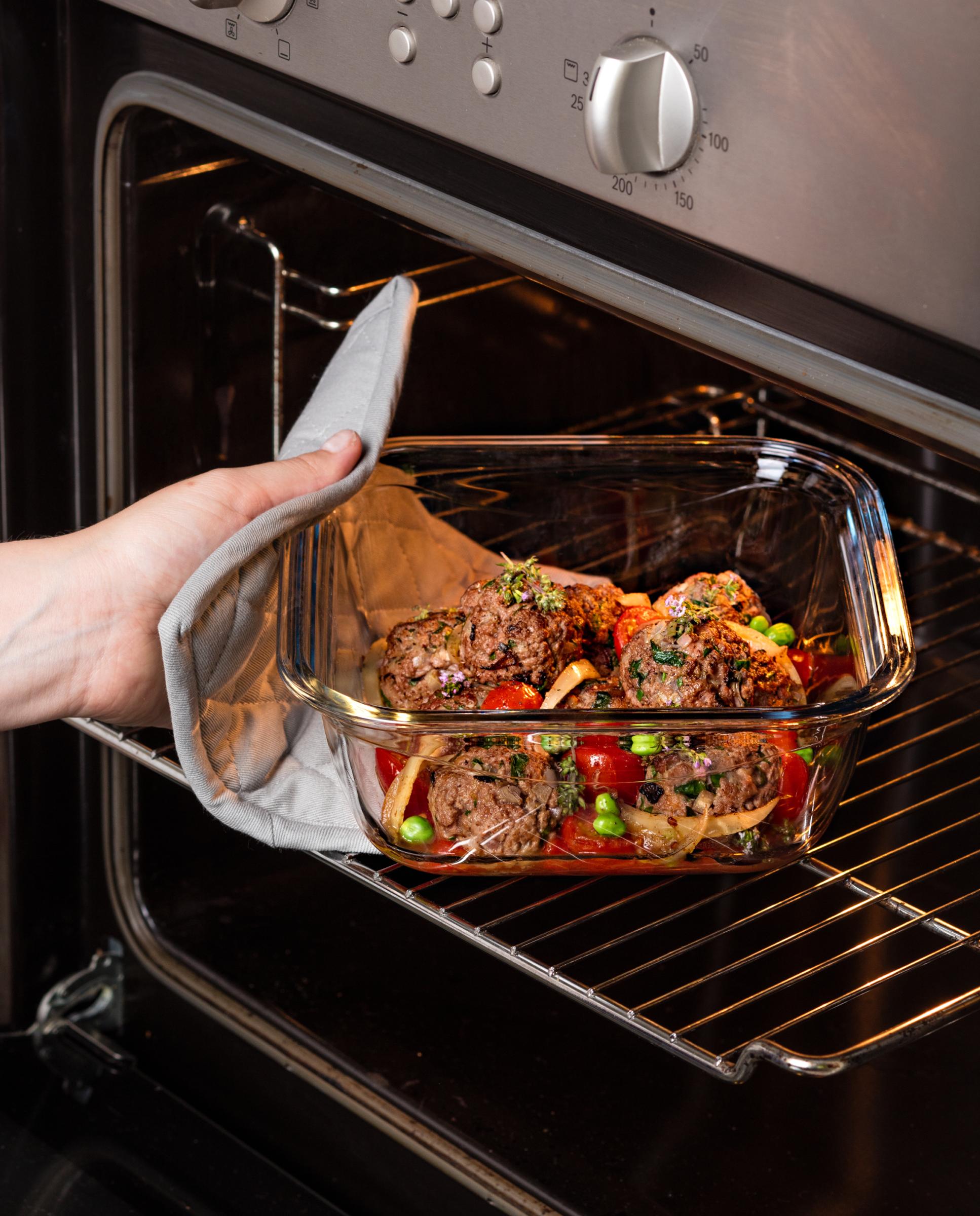 Recipiente hermético quadrado Cook&Go Transparente-6