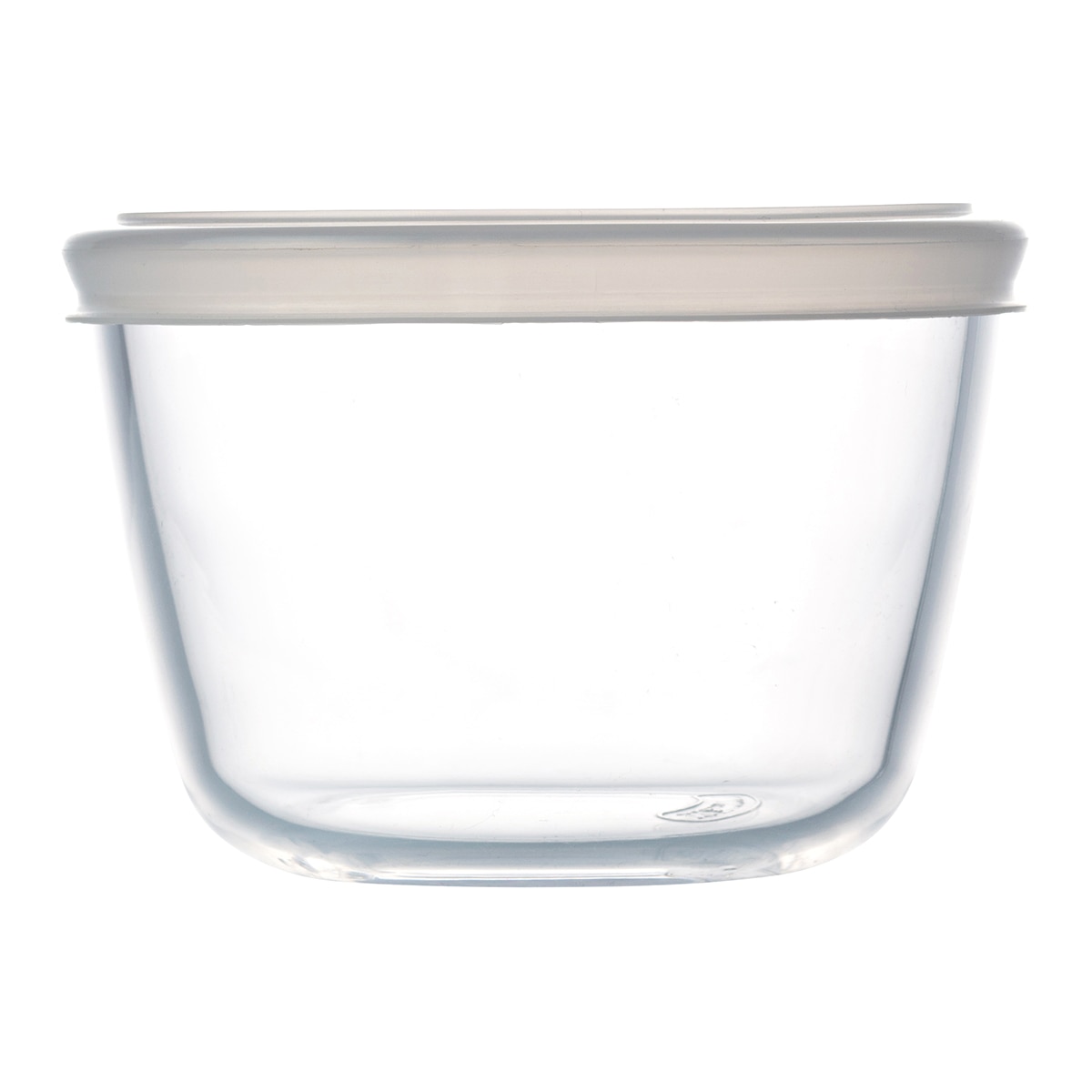 Hermético redondo con tapa Cook & Freeze Pyrex Blanco-2