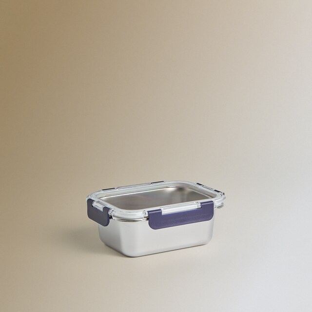 Imagem 0 de Recipiente Hermético Retangular de Aço Inoxidável To Go