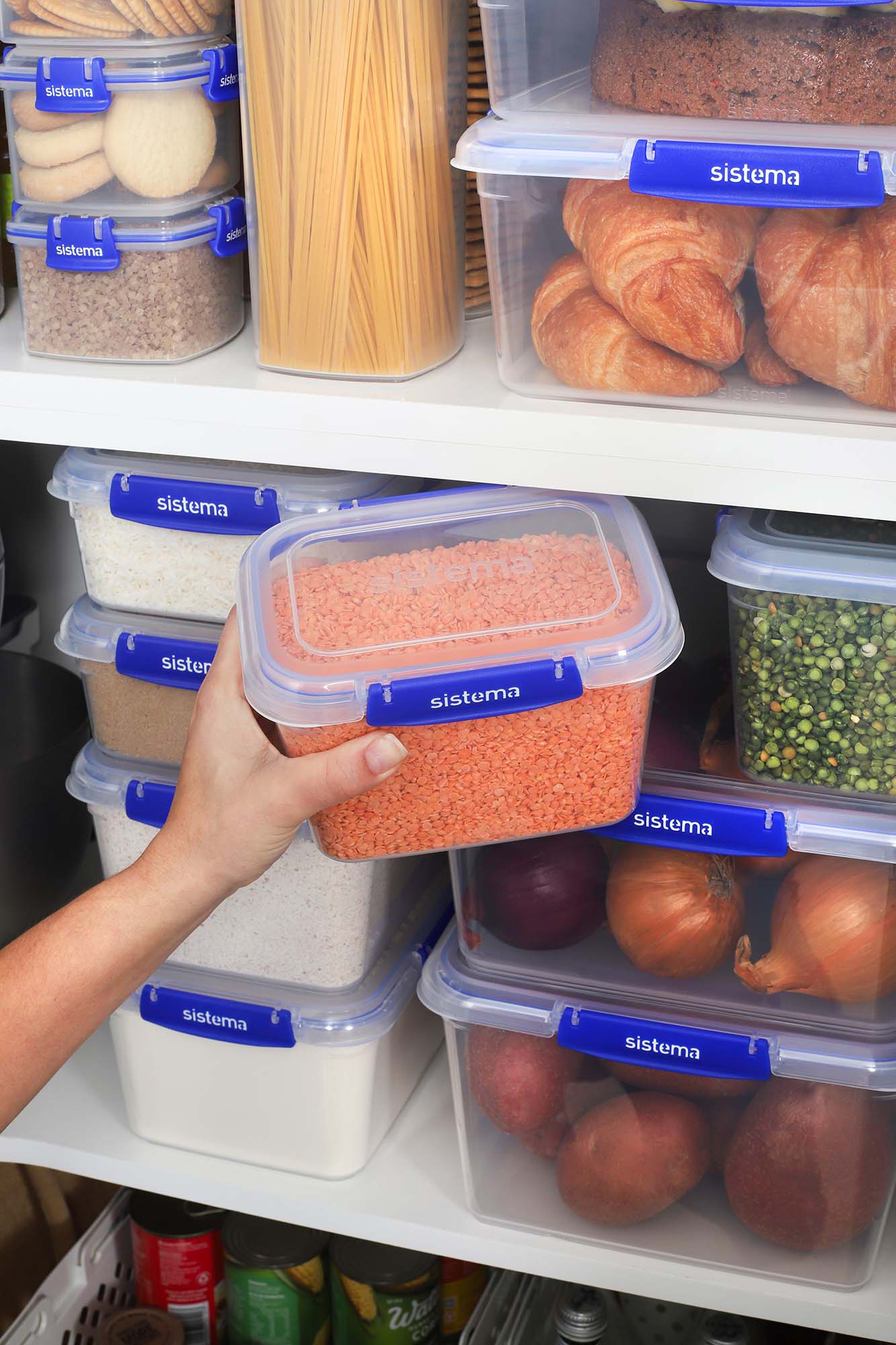 Conjunto de 3 Recipientes Herméticos Klip It + Transparente-6