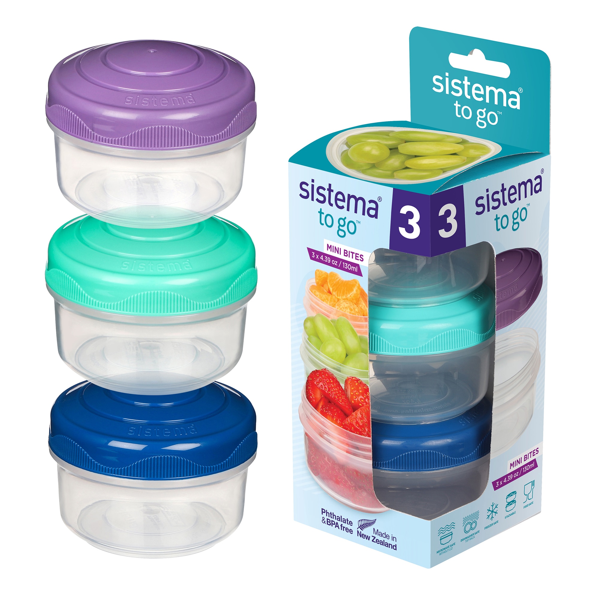 Conjunto de 3 Recipientes To Go Transparente-8