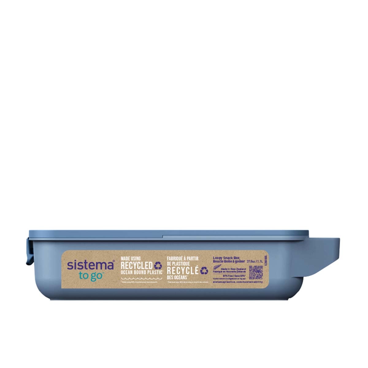 Recipiente Hermético com Compartimento Ocean Bound Modelos Sortidos Multicolor-4
