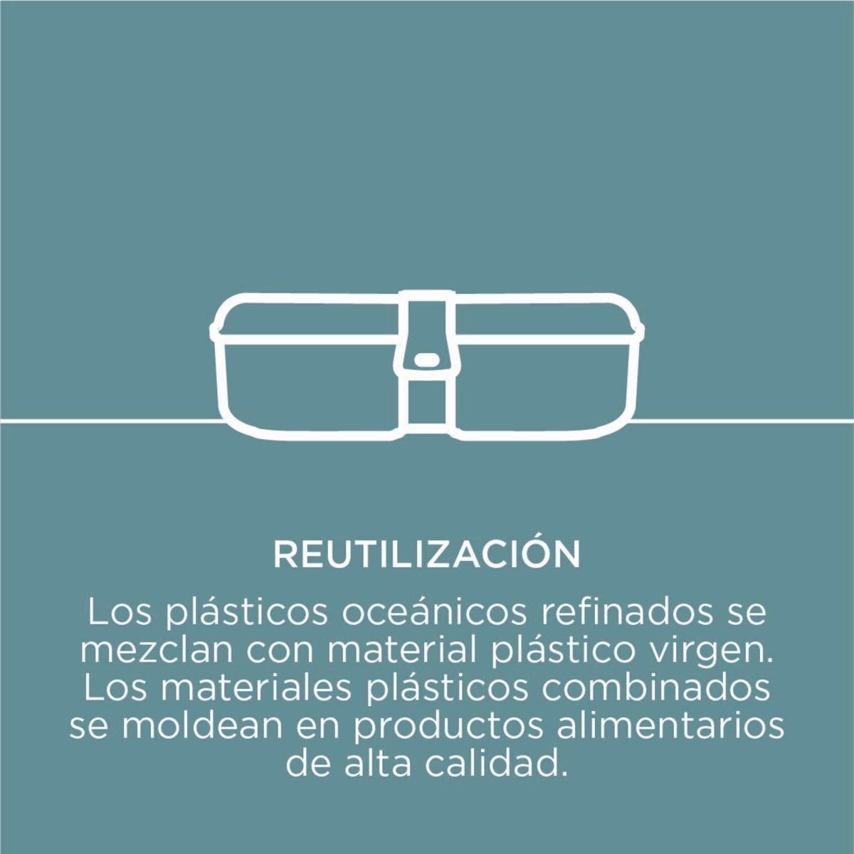 Recipiente Hermético com Talheres Ocean Bound Modelos Sortidos Multicolor-8