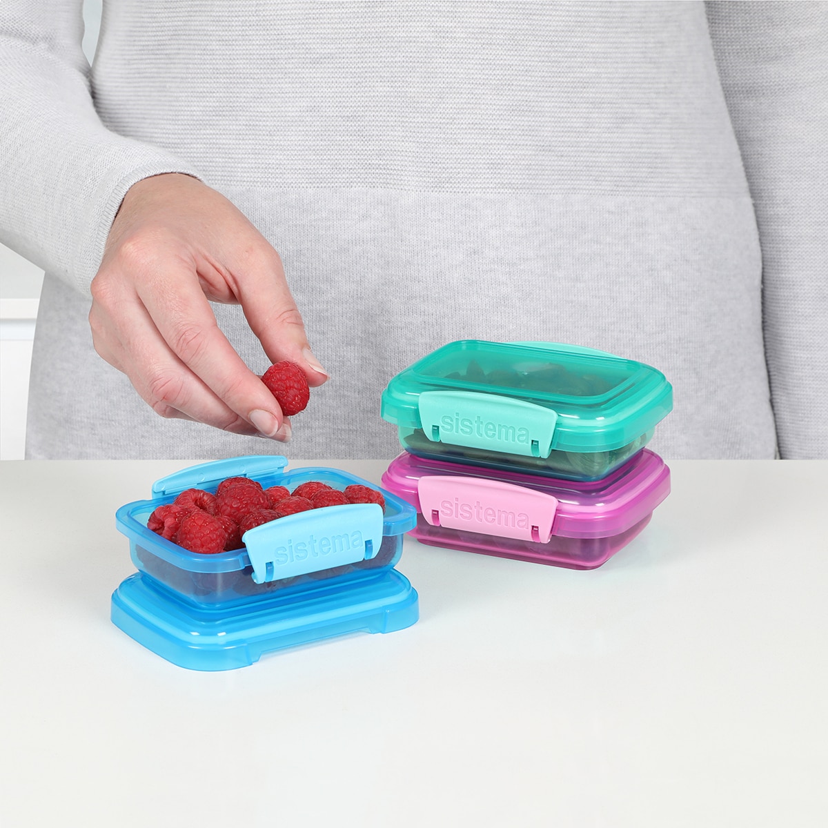 Conjunto de 3 Recipientes To Go Multicolor-3