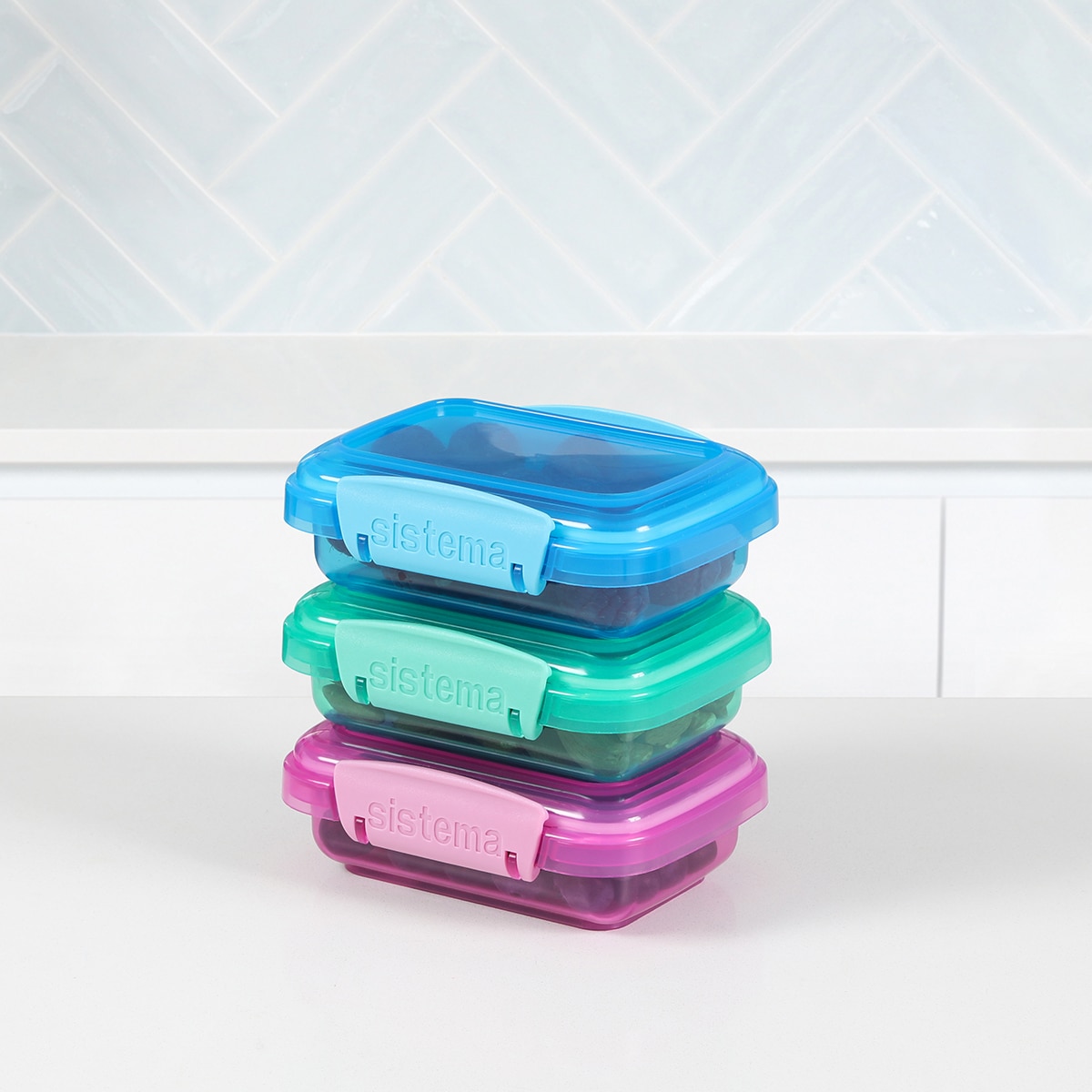 Conjunto de 3 Recipientes To Go Multicolor-5