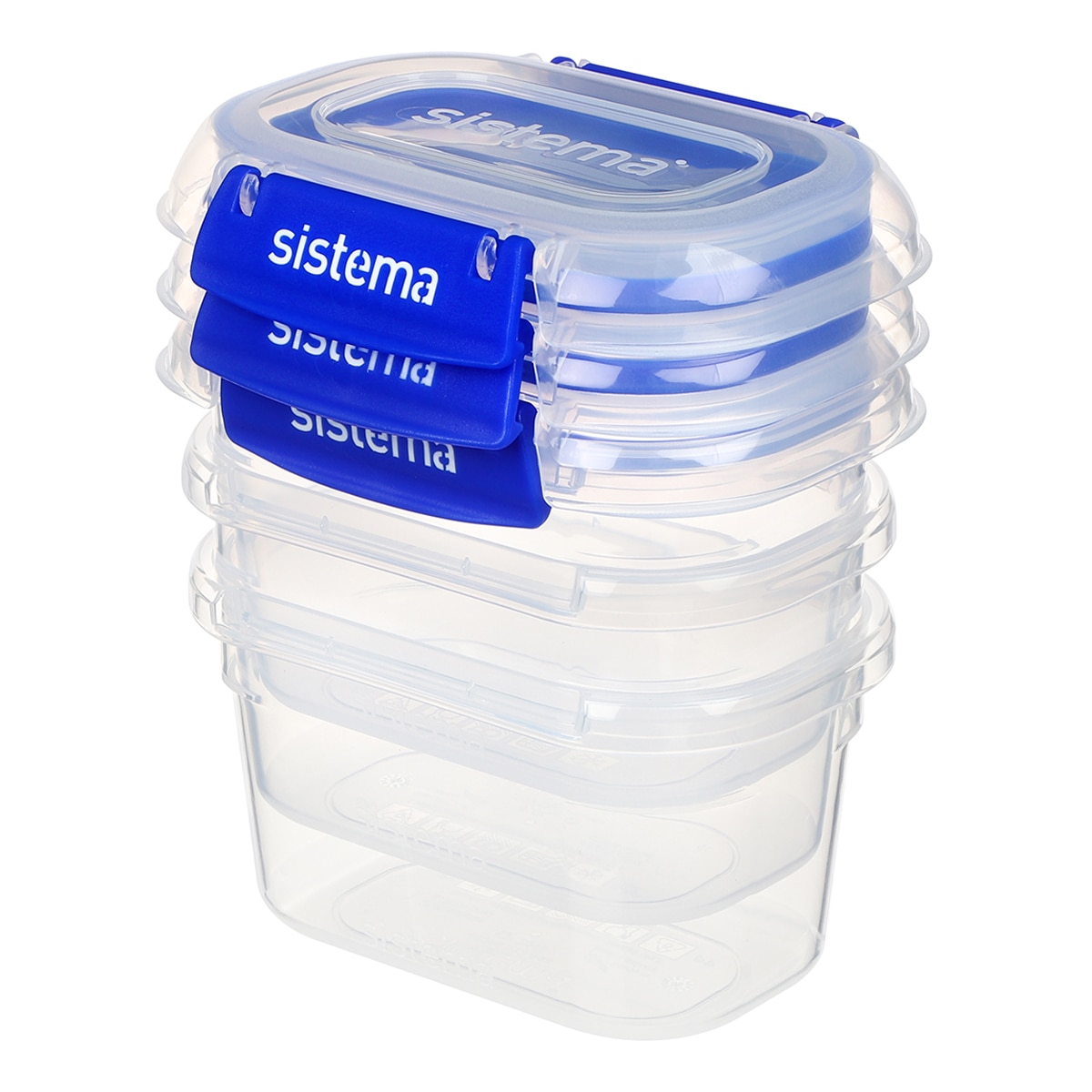 Imagem 0 de Conjunto de 3 Recipientes Herméticos Klip It - 400 ml