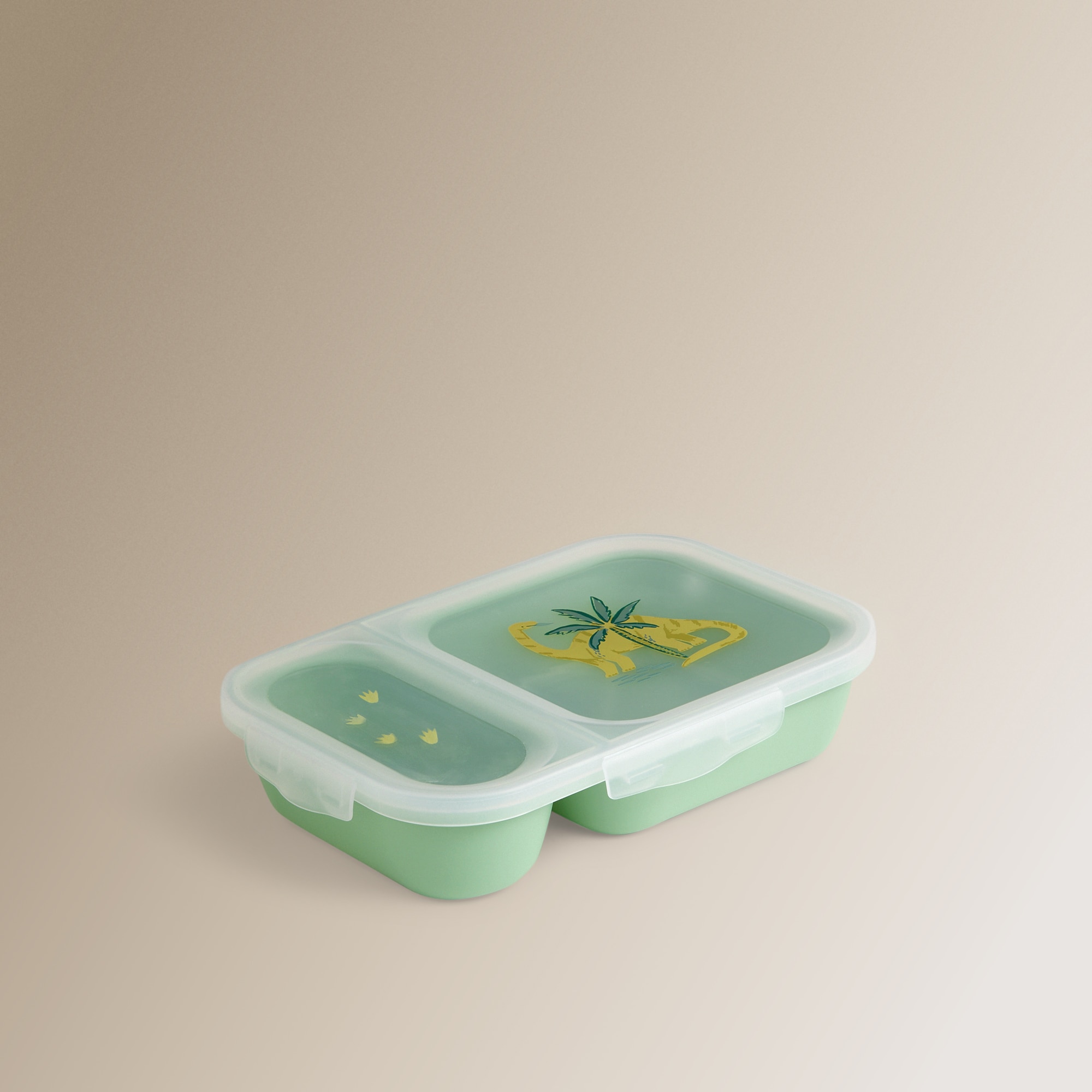 Imagem 0 de Recipiente Hermético com 2 Compartimentos Dinossauro