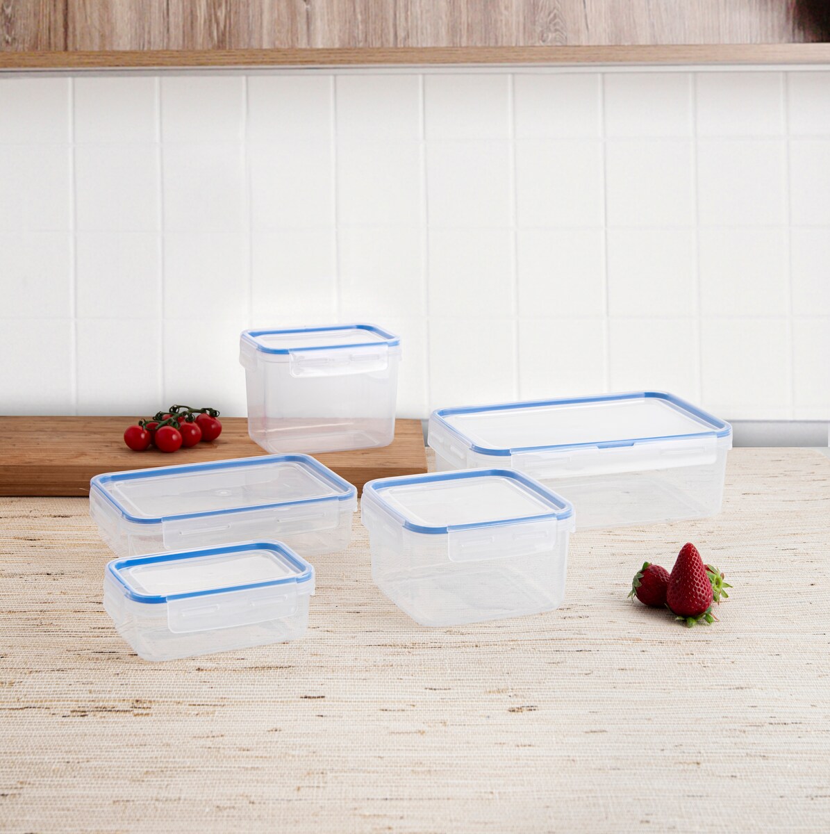 Recipiente Hermético Retangular Transparente-3