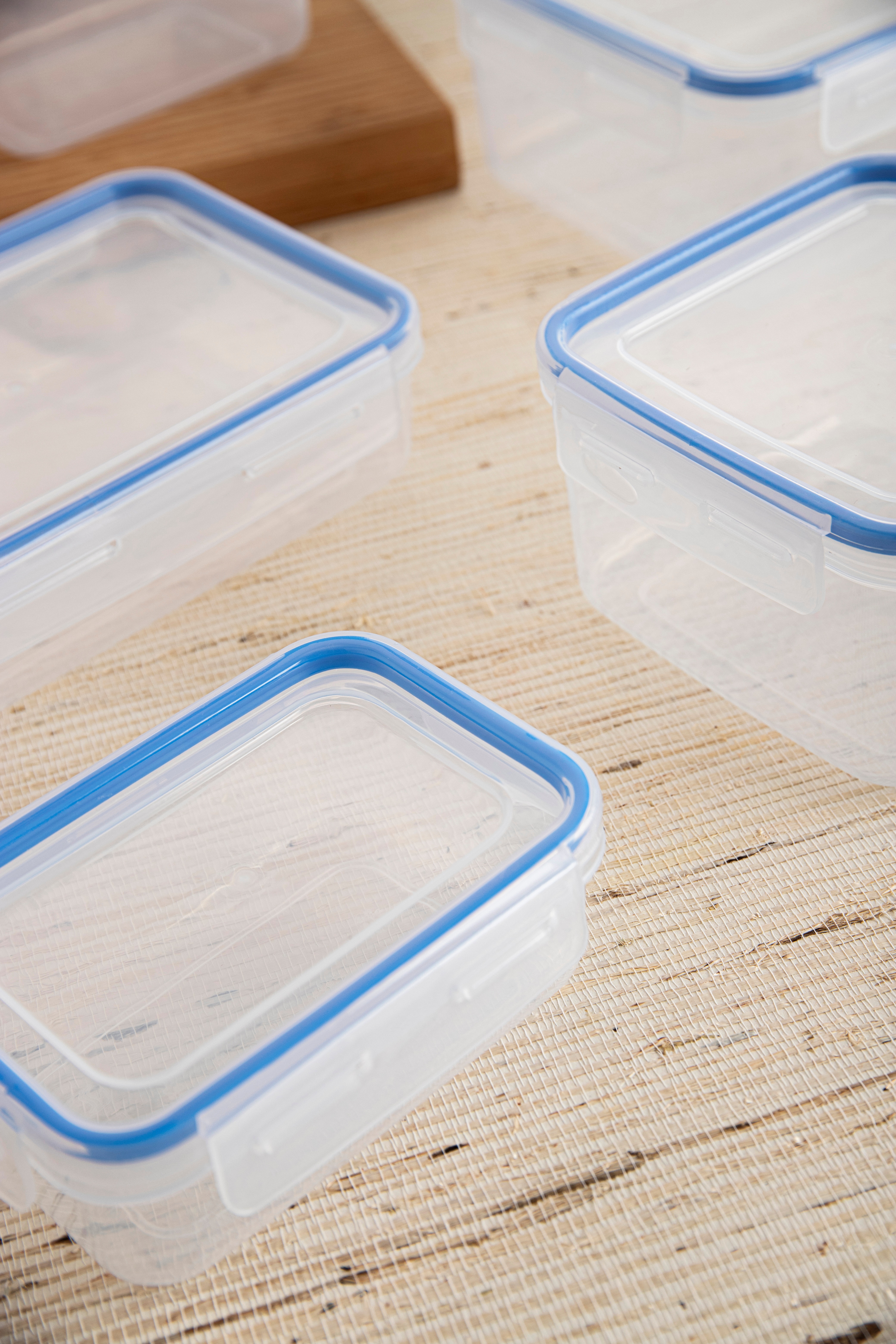 Recipiente Hermético Retangular Transparente-4