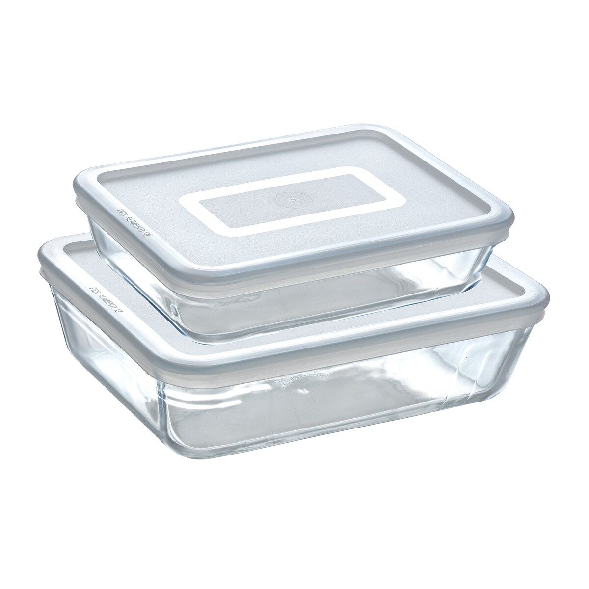 Set de 2 herméticos Cook & Freeze Pyrex Transparente-1