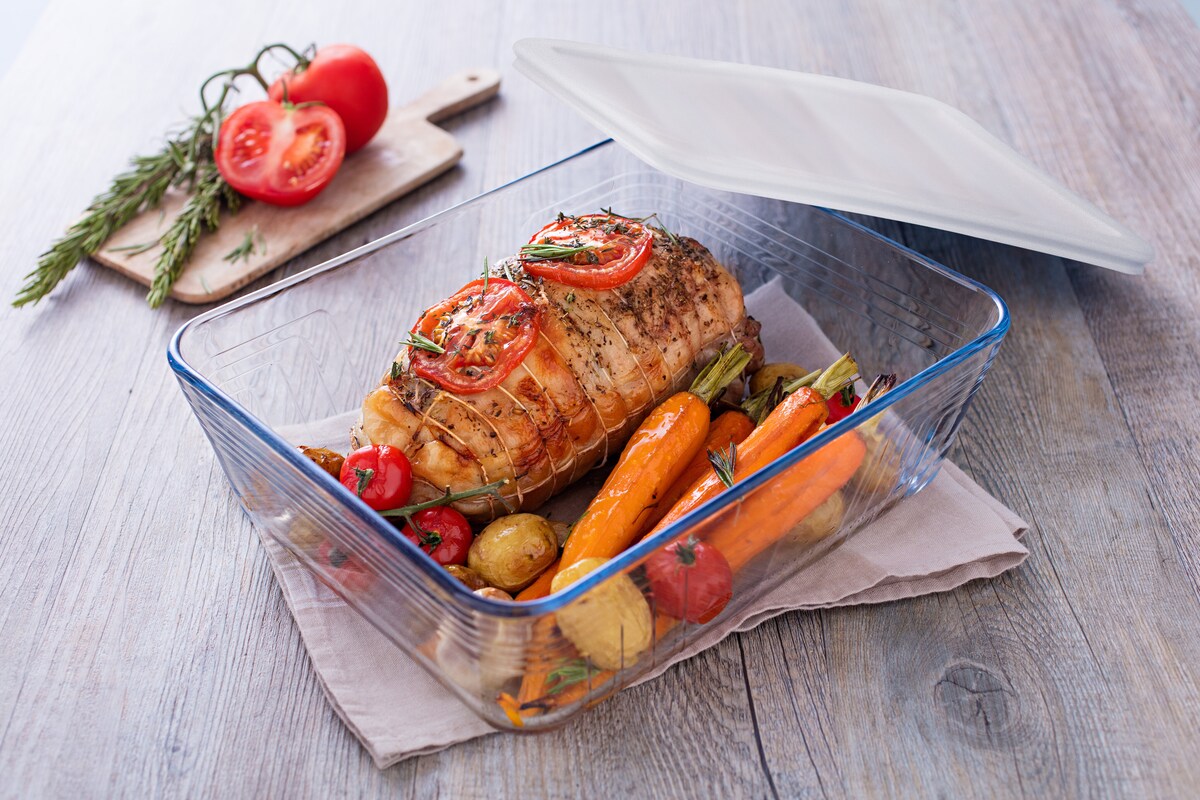 Set de 2 herméticos Cook & Freeze Pyrex Transparente-9
